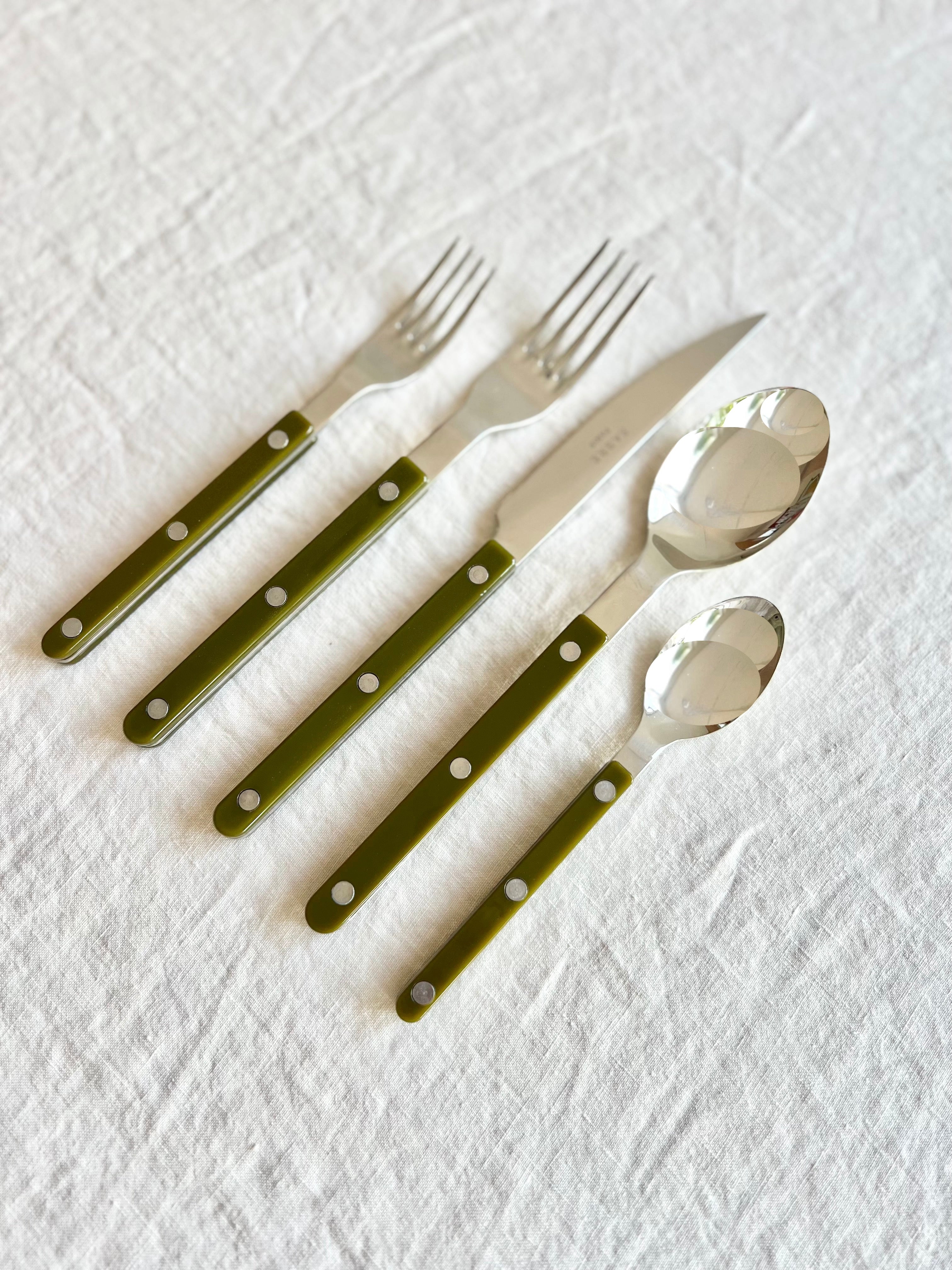 Bistro Moss Flatware - 5 piece set