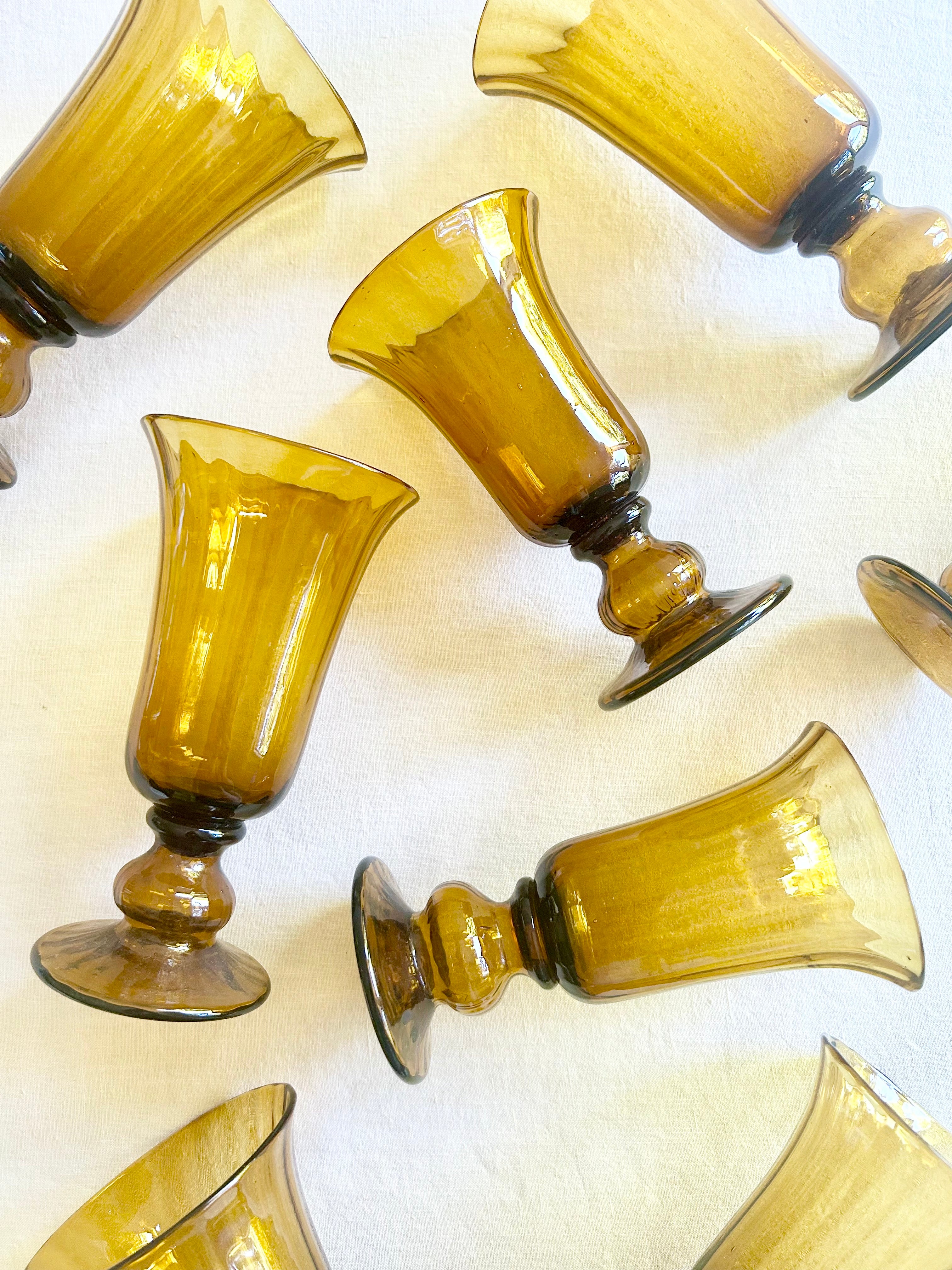 Falcó Water Glass - Tobacco S/4