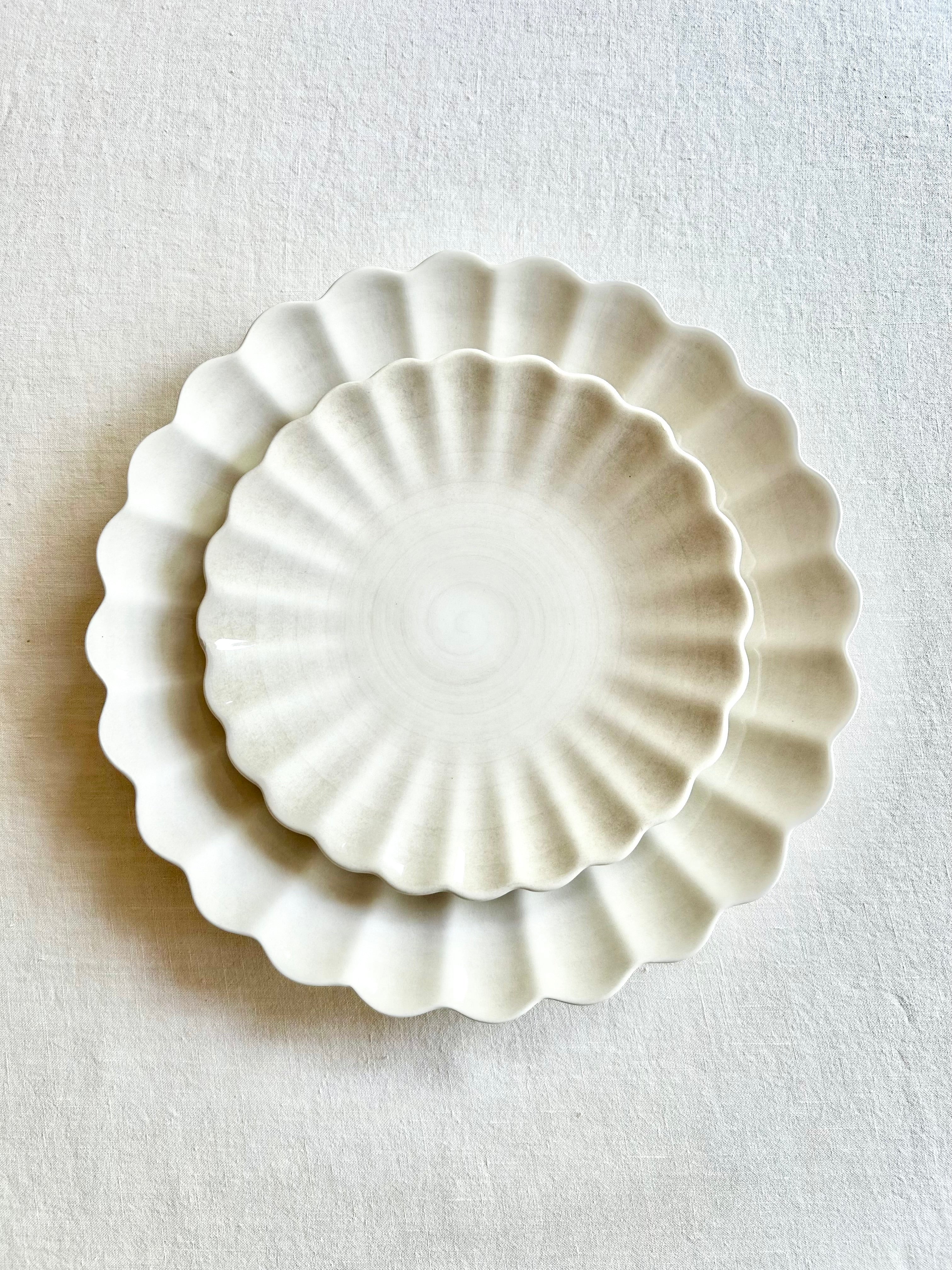Oyster Dinnerware - Sand - S/4