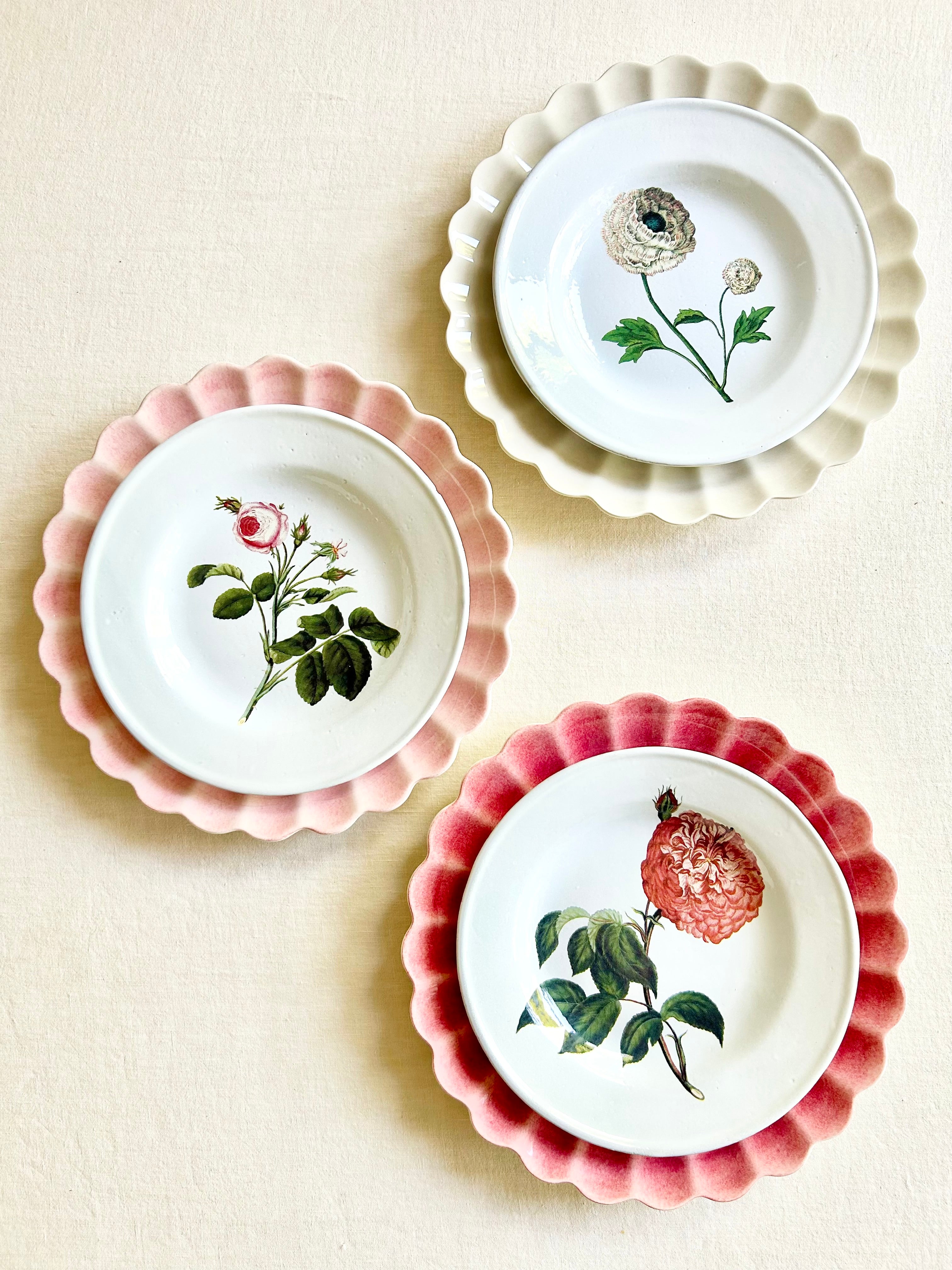 Oyster Dinnerware - Sand - S/4