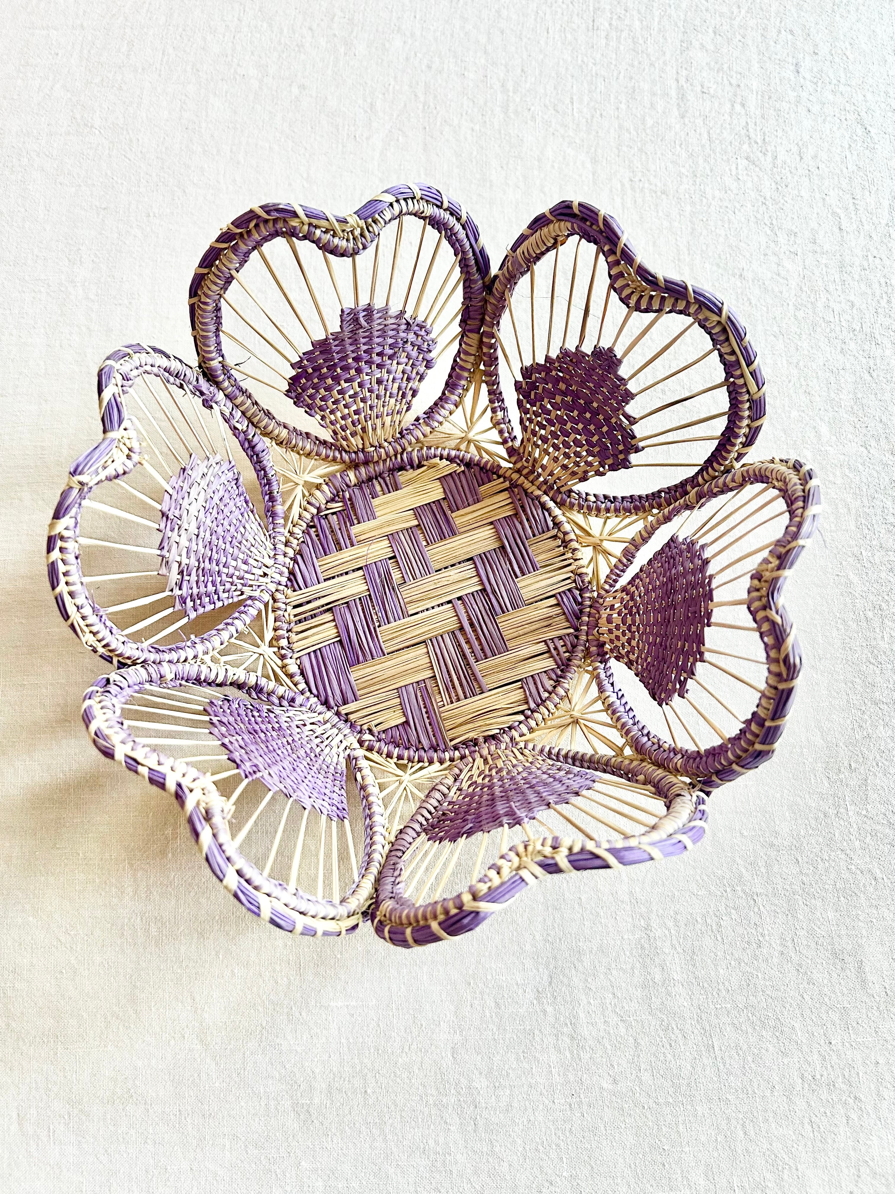 Soleil Bread Basket - Lavender