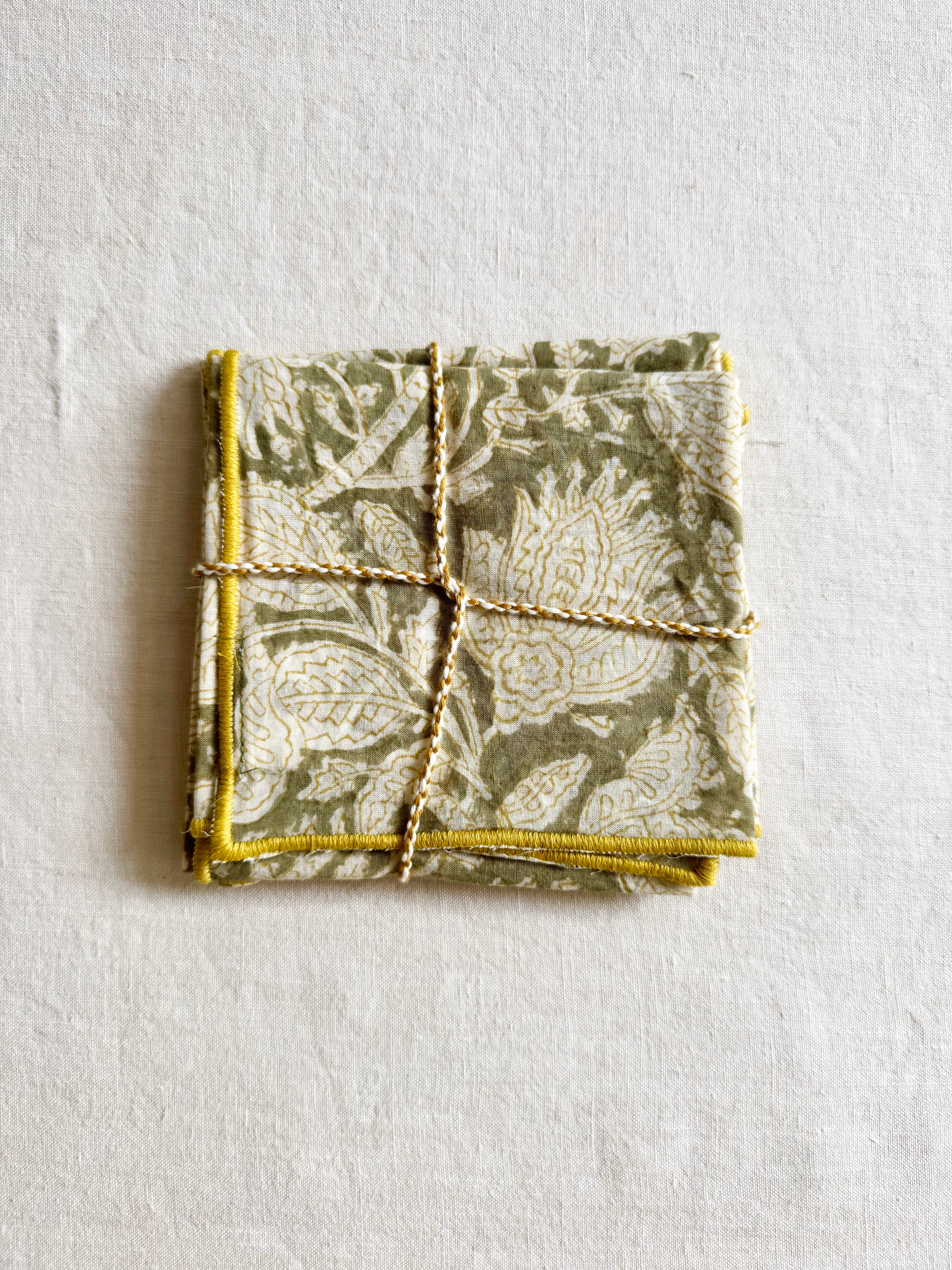 Arushi Napkins - Khaki -S/2