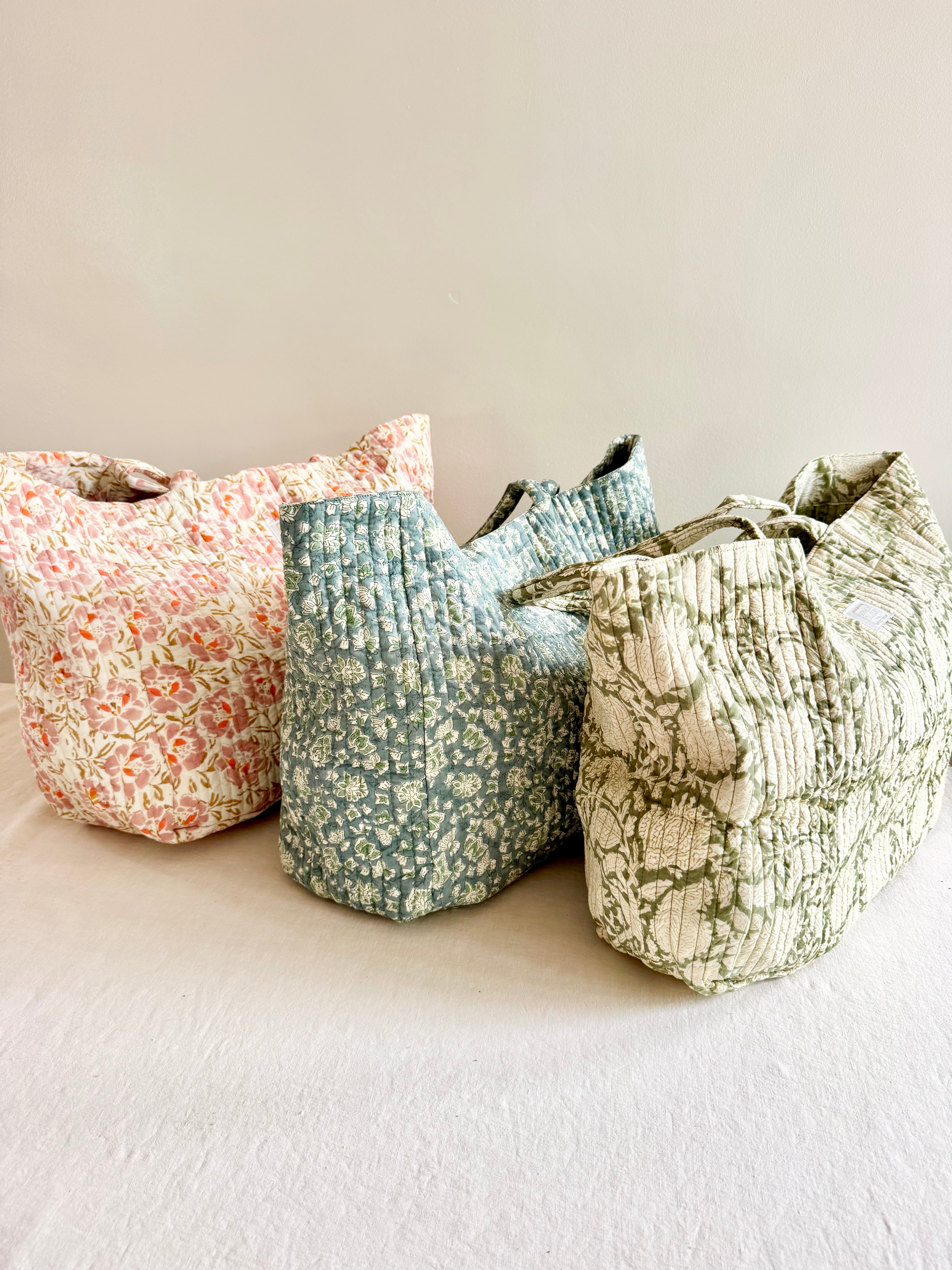 Market Tote - Petunia Rose