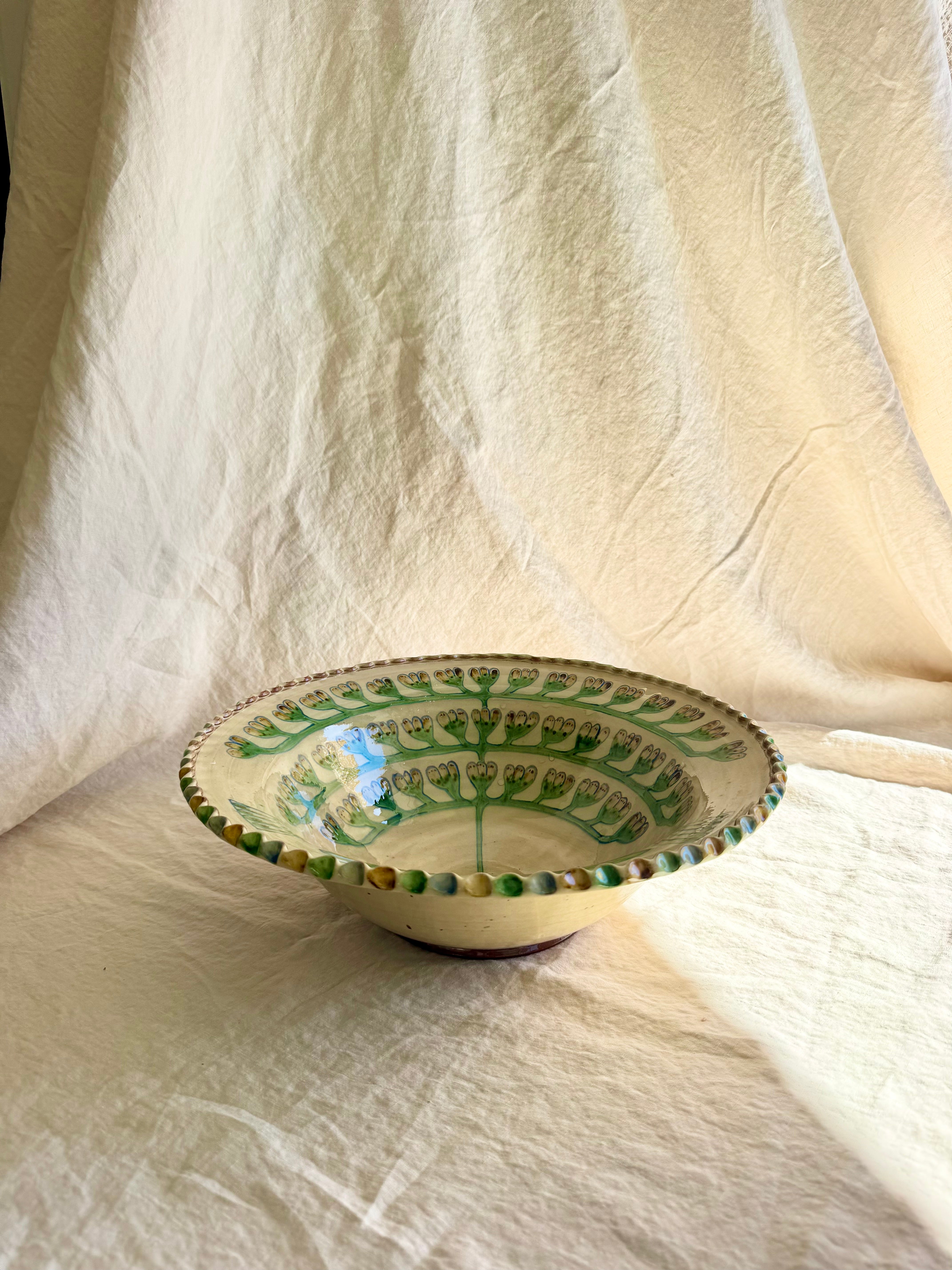 French Occitan Espalier Bowl