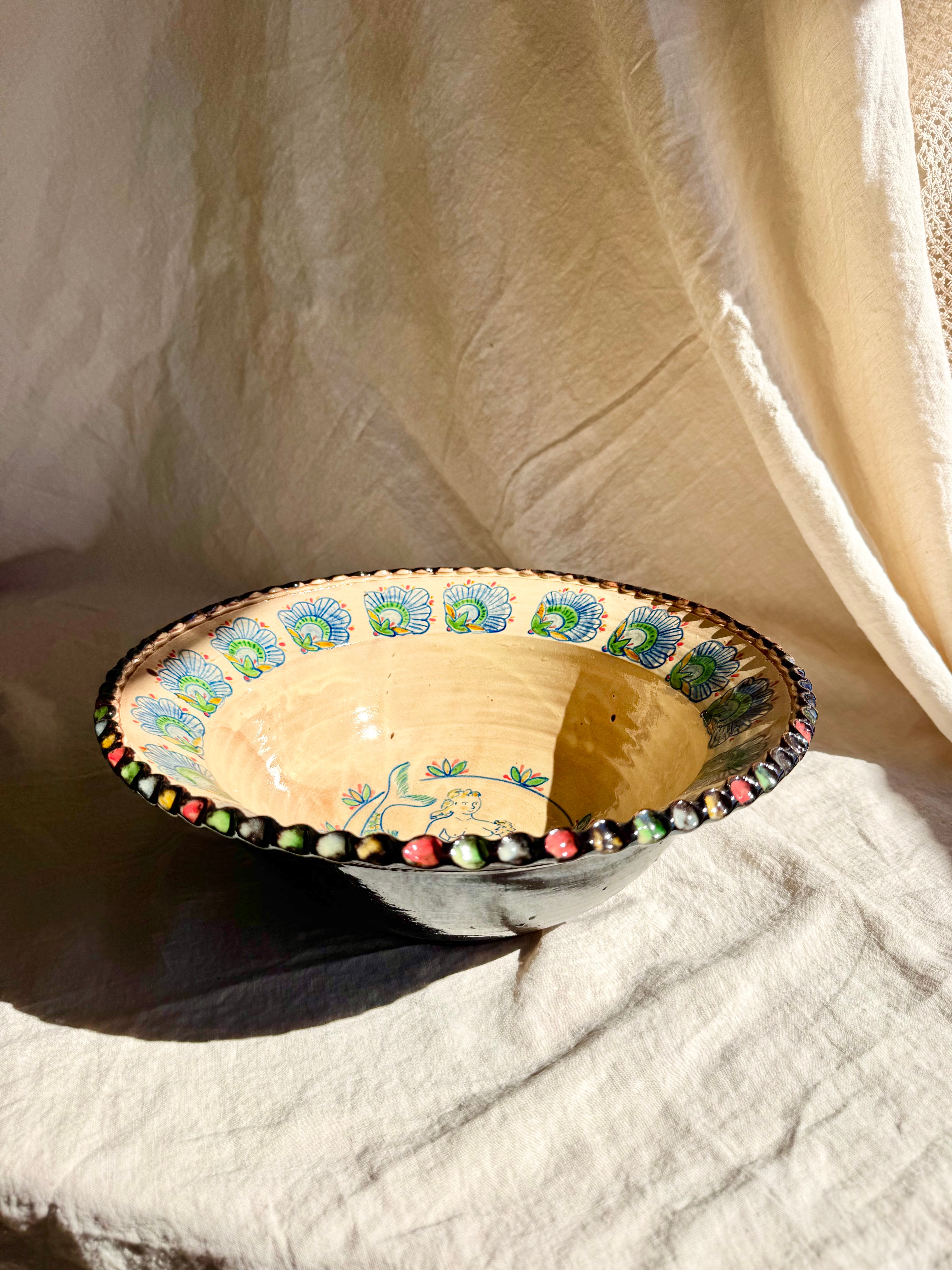 French Occitan Mermaid Bowl