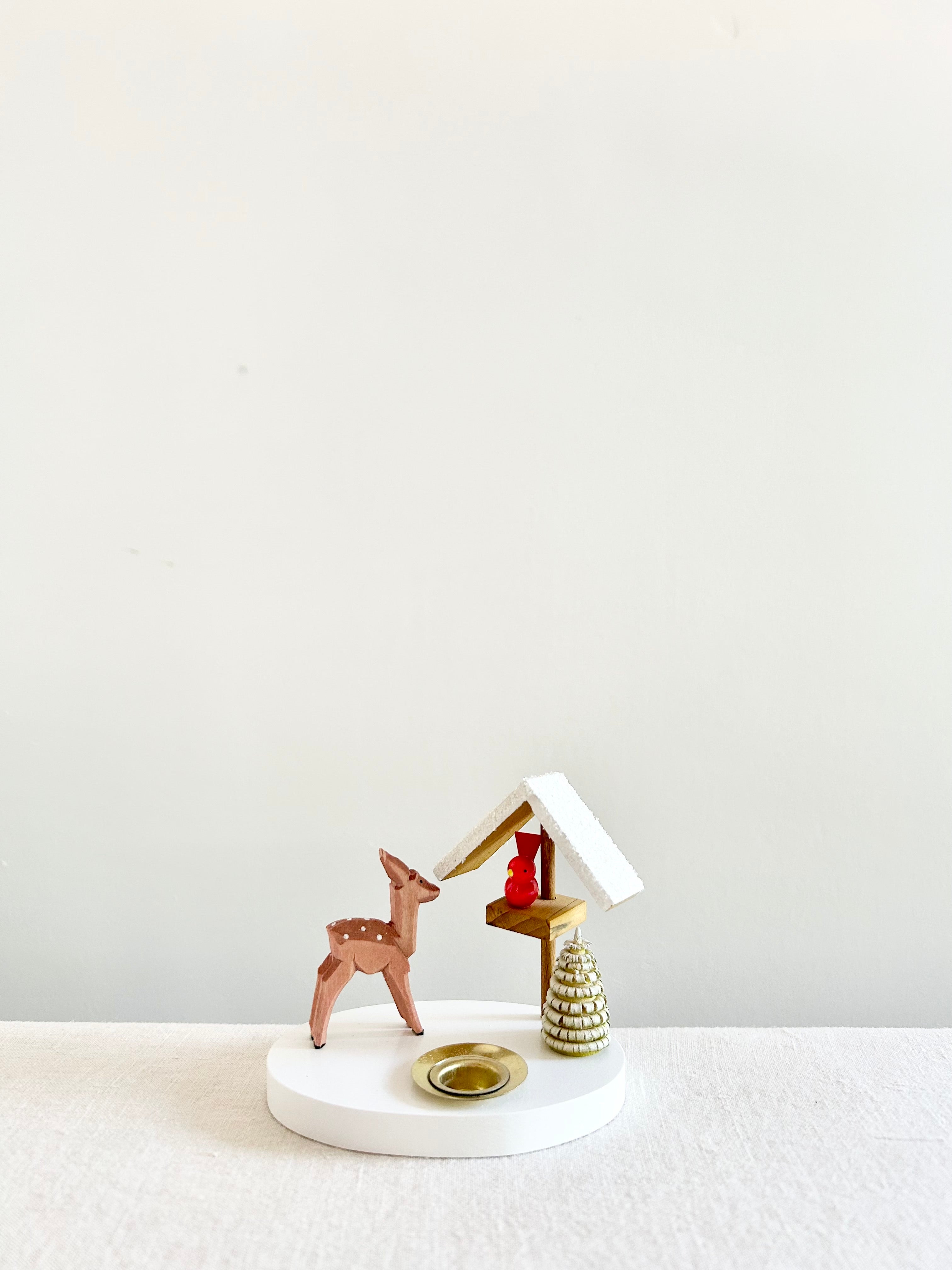 Woodland Fawn Candle Holder