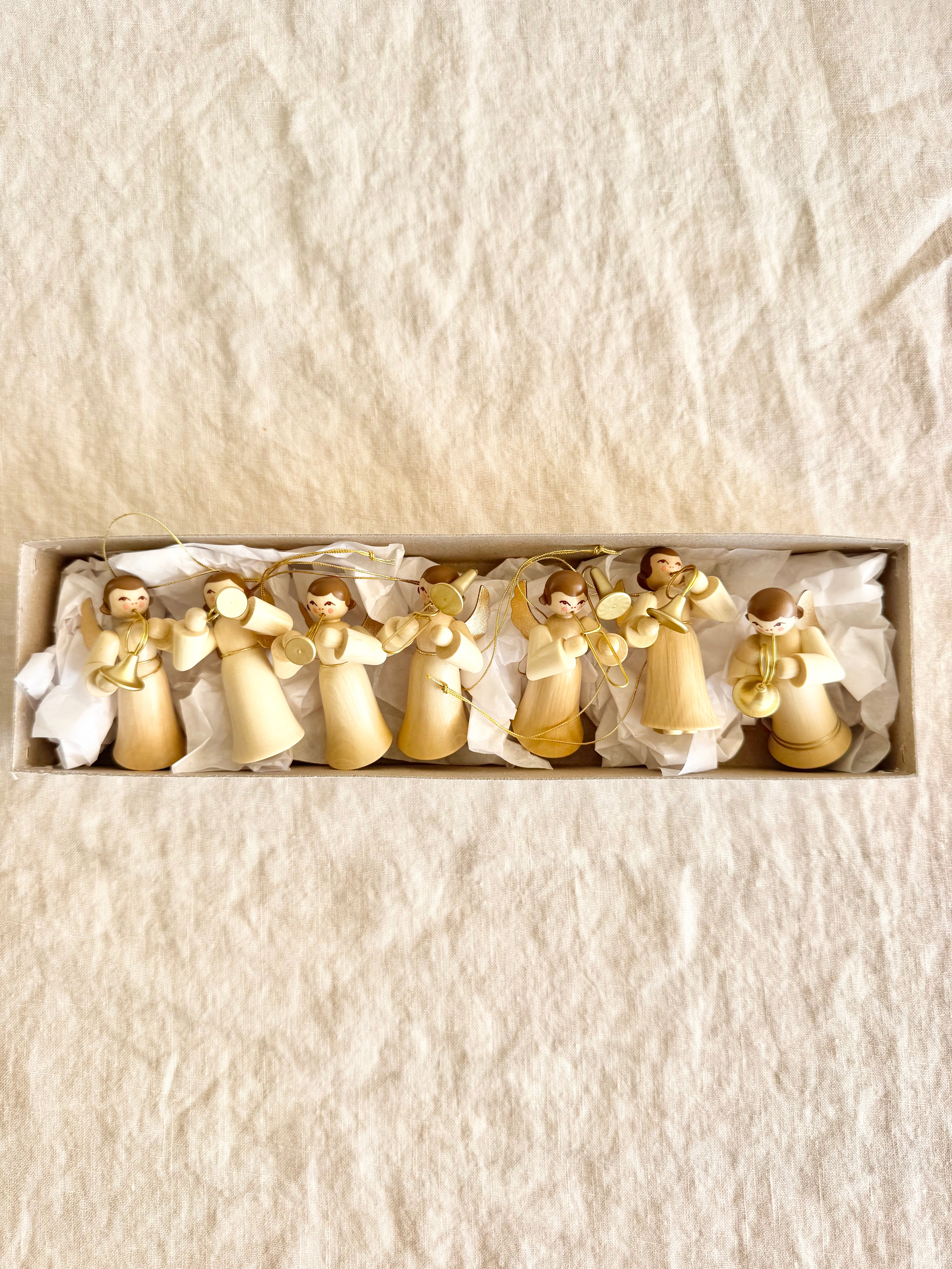 Musical Angel Ornaments S/6