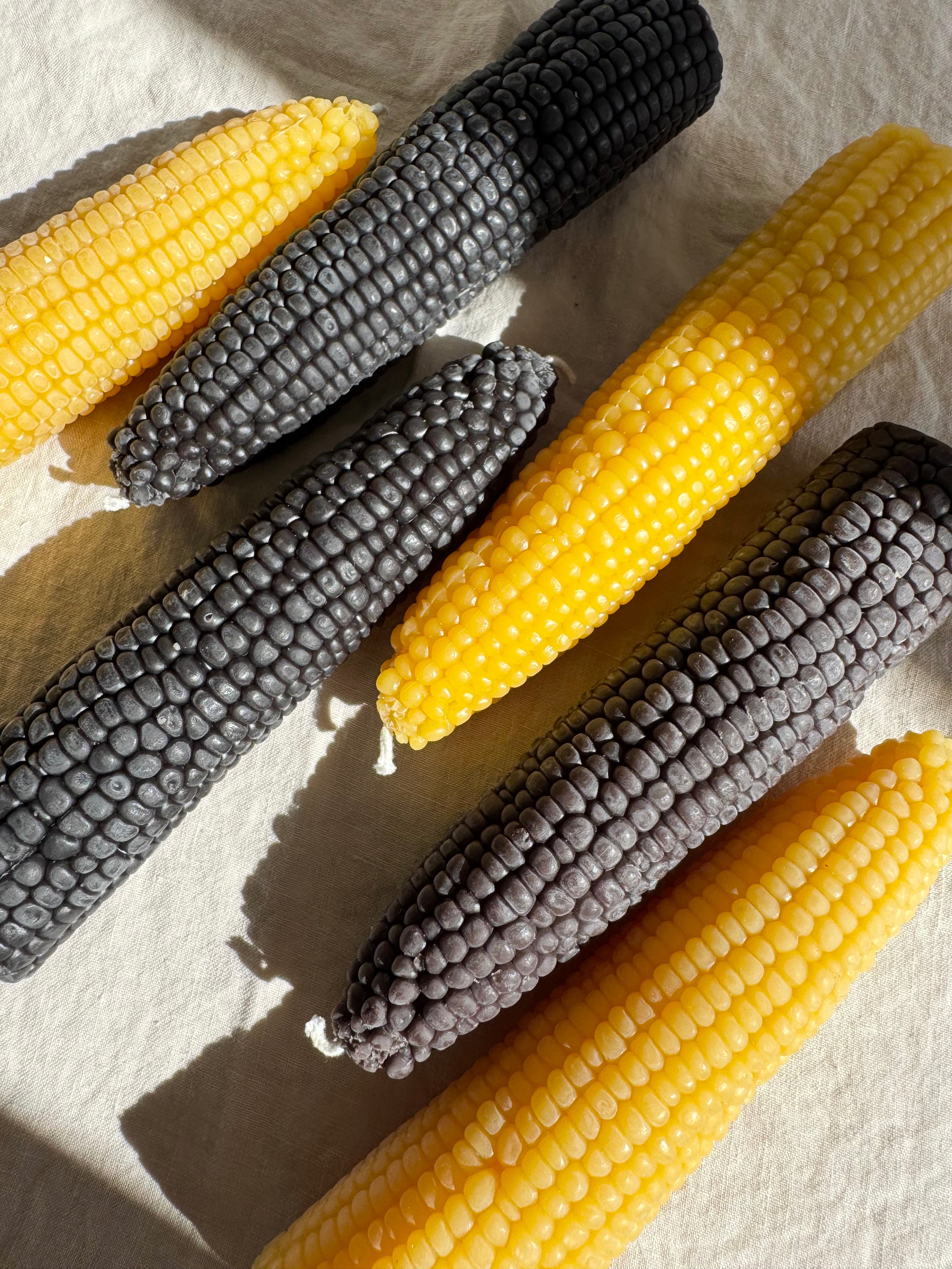 Corn Beeswax Candle