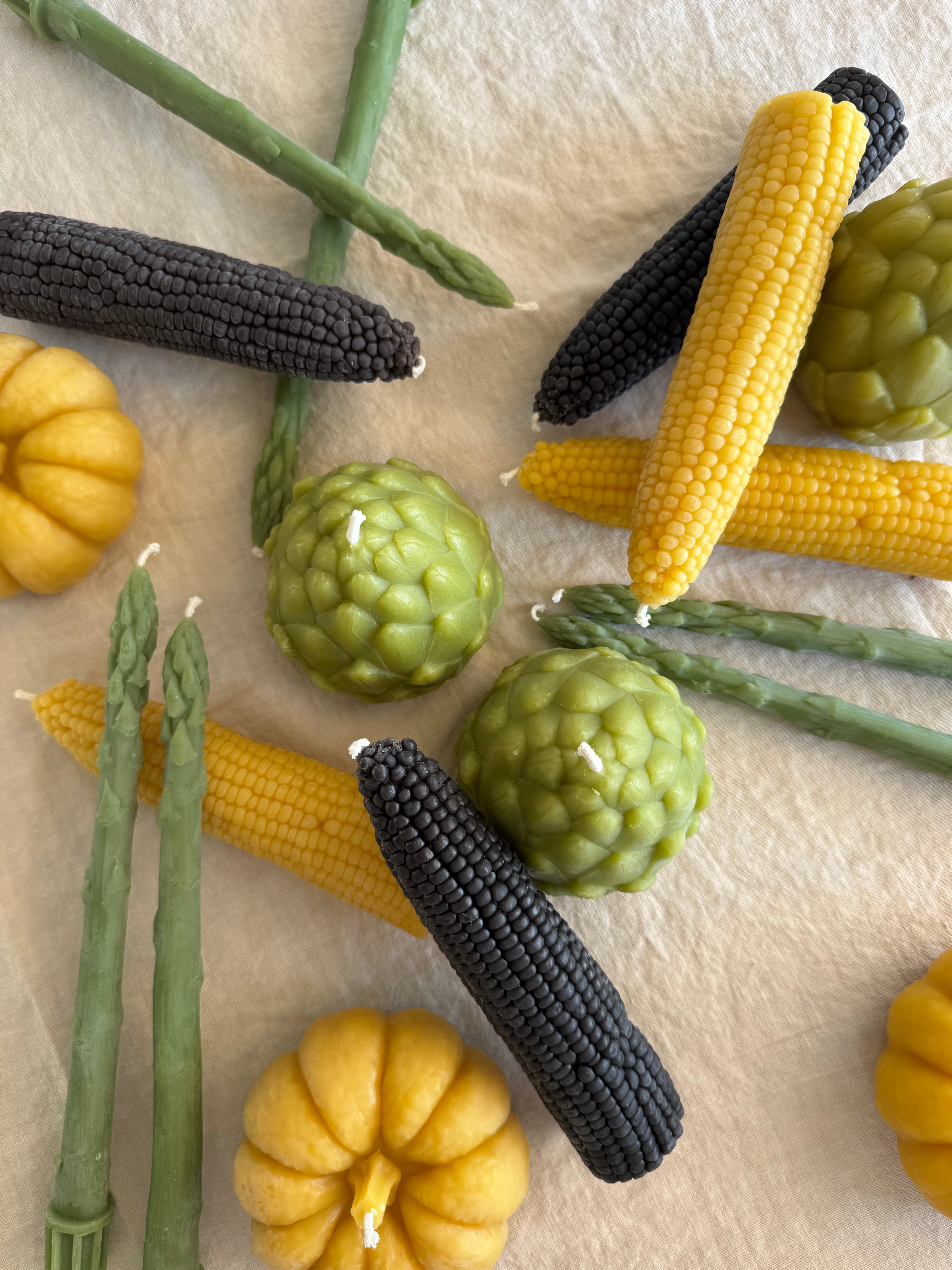 Corn Beeswax Candle