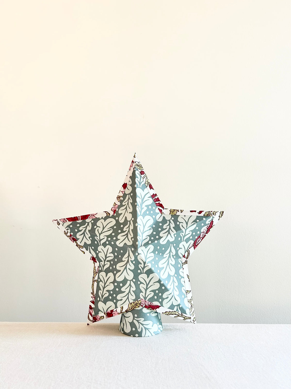 Folk Tree Topper - 11" - Fig Leaf