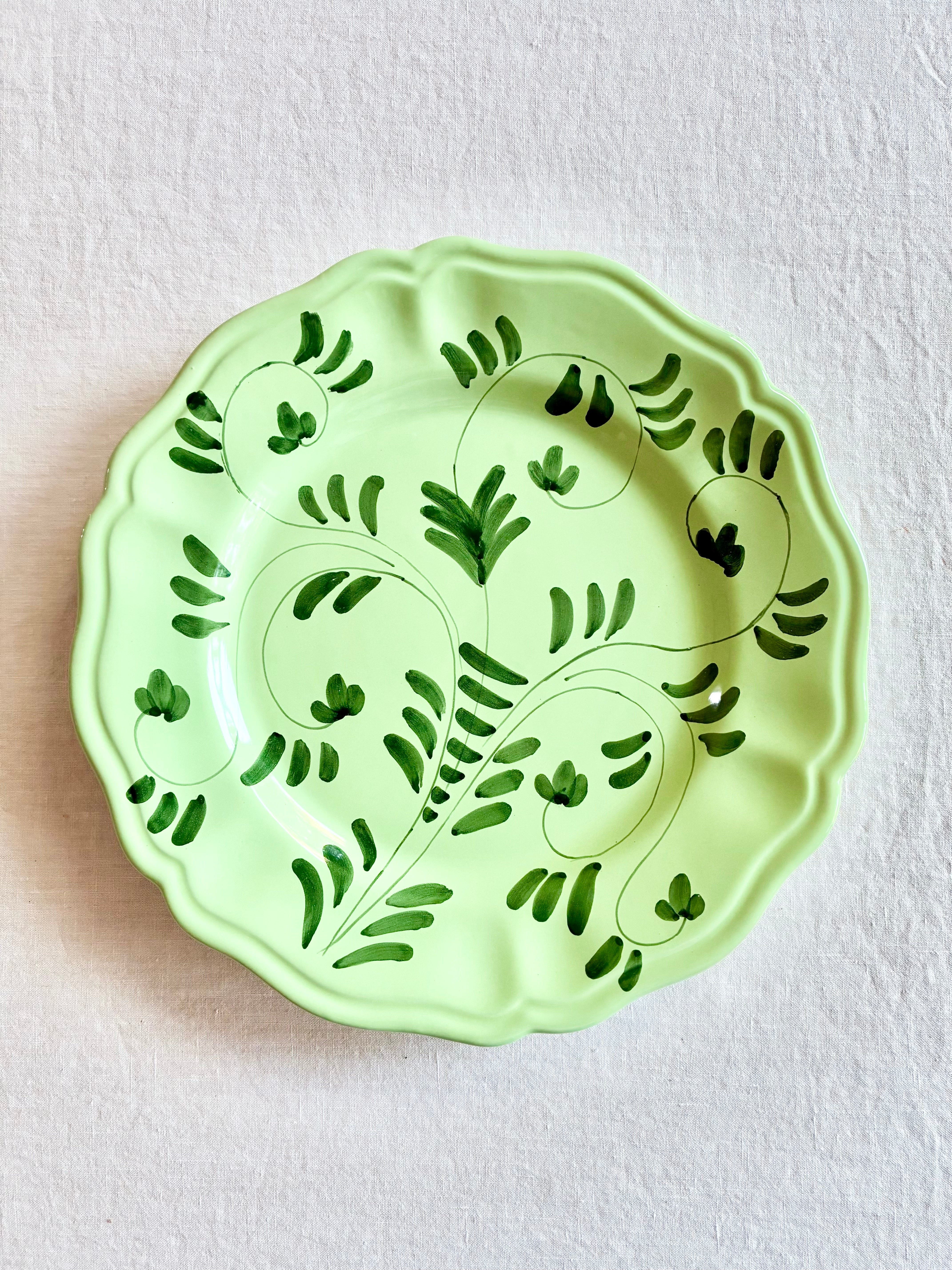 Fresco Dinnerware - Spring Green & Emerald