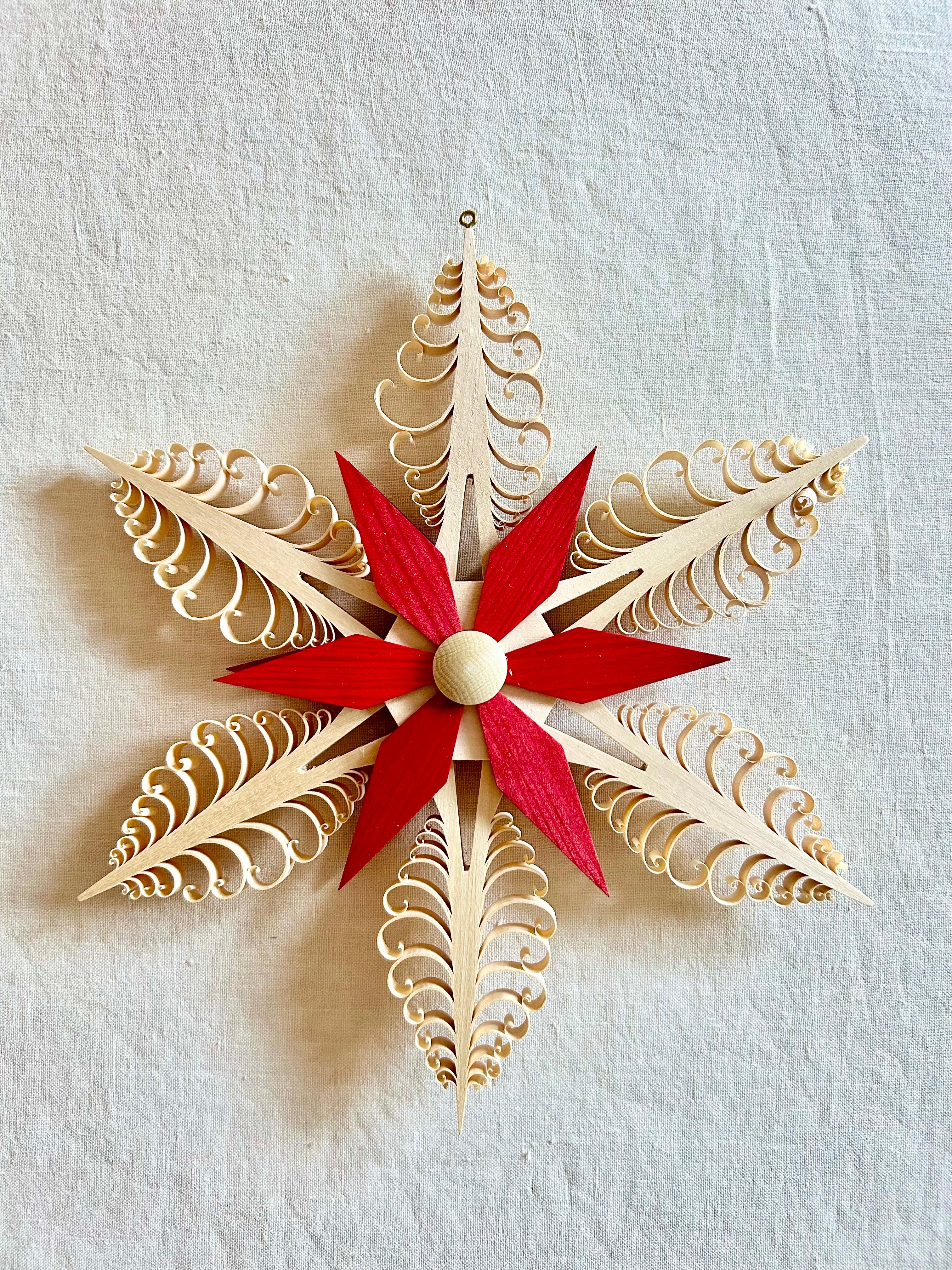Erzgebirge Star Ornament