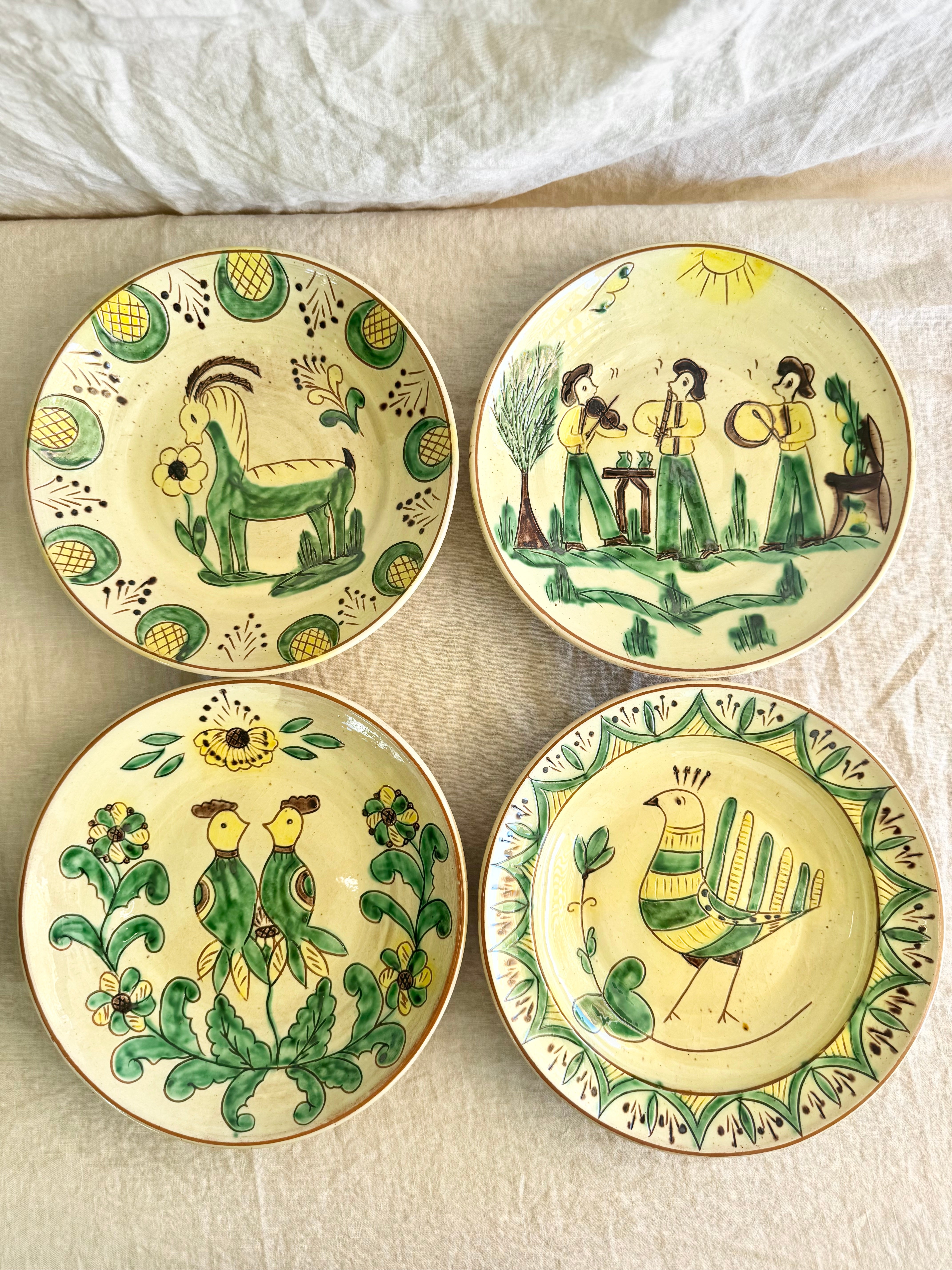 Bukowina Romanian Dinner Plates S/4