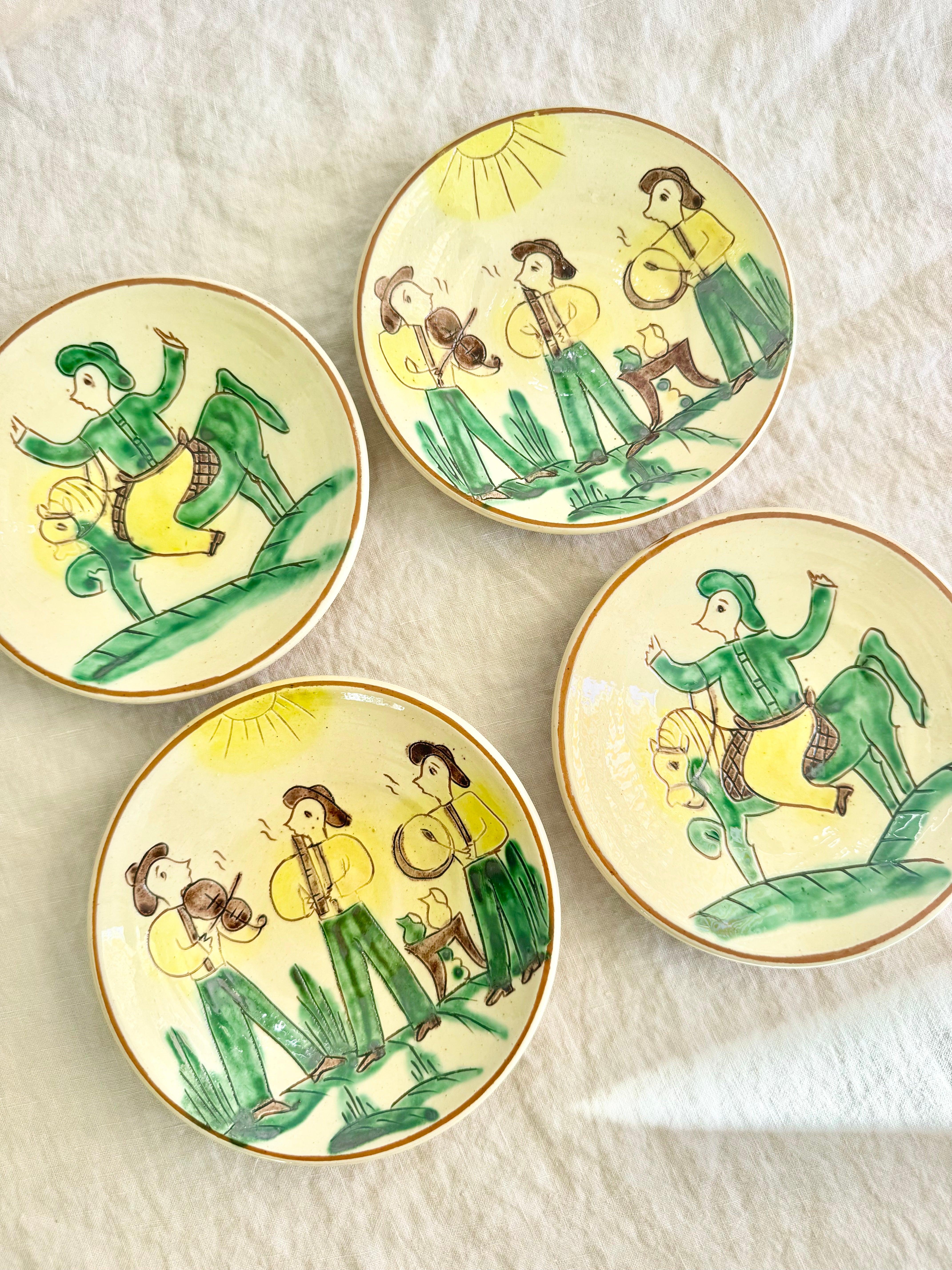 Bukowina Fruit Plates S/4