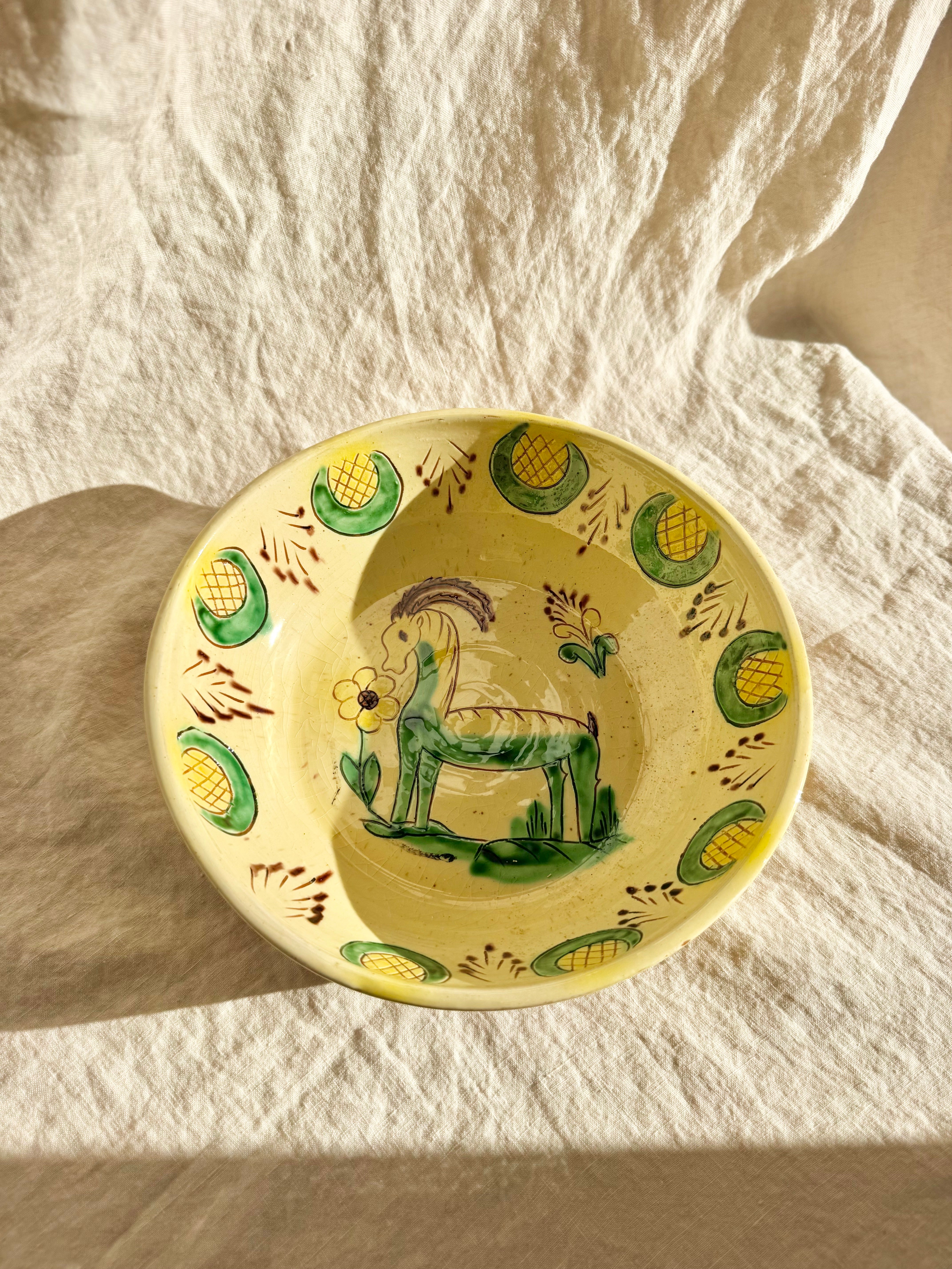 Bukowina Romanian Goat Bowl