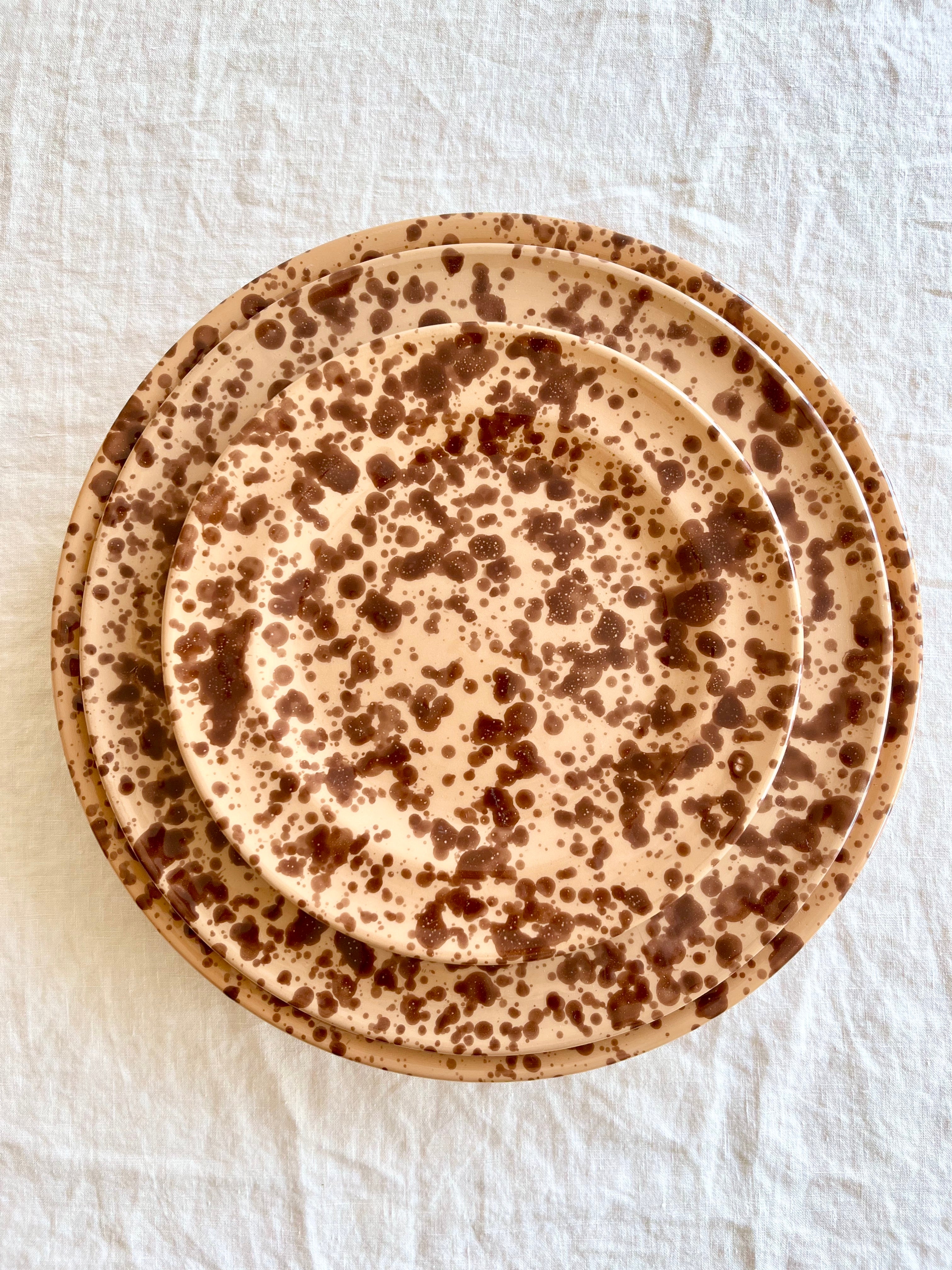 Pompeii Dinnerware - Coco - S/4
