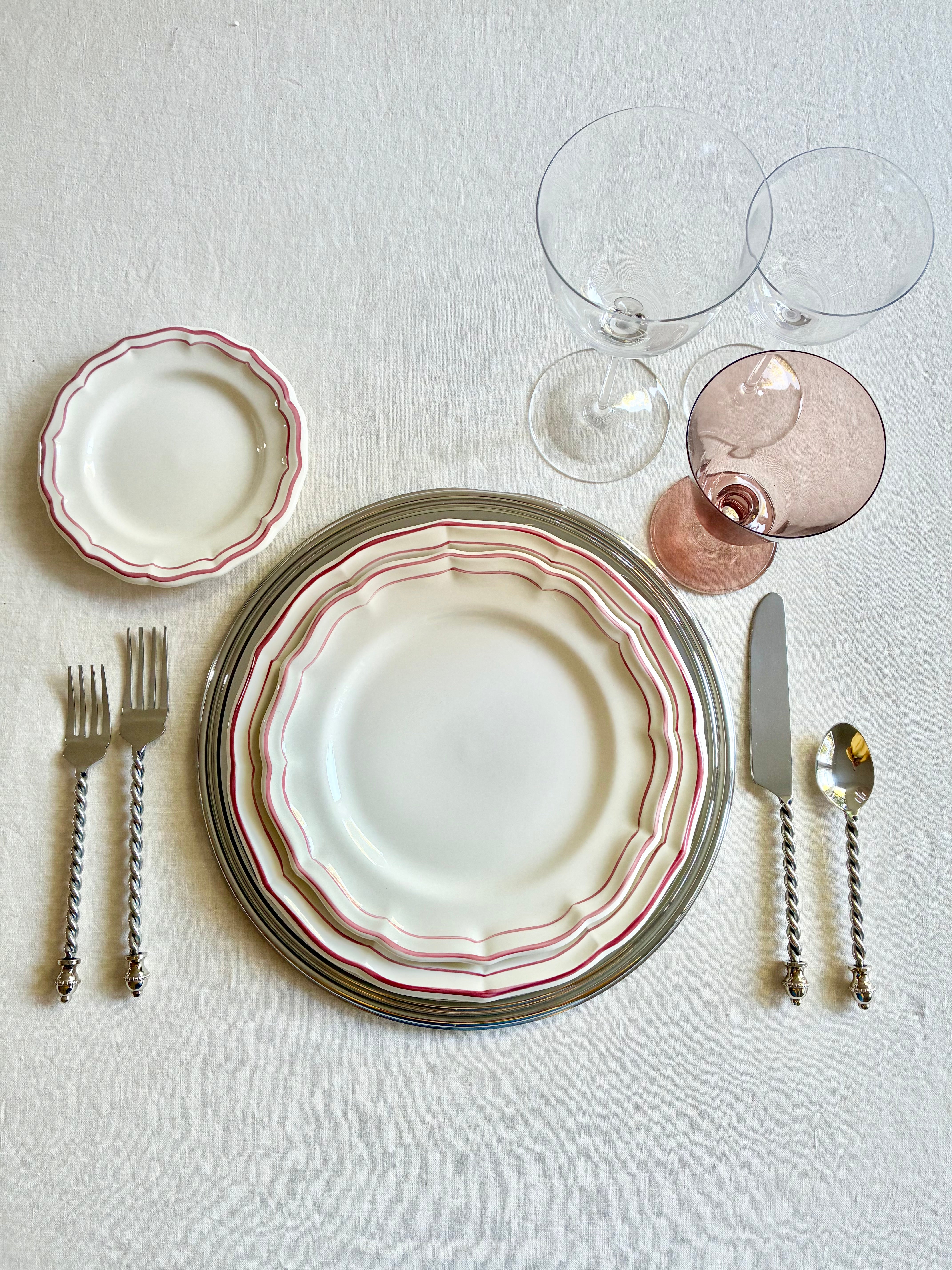 PRE-ORDER - Gien Fliet Dinnerware - Peony