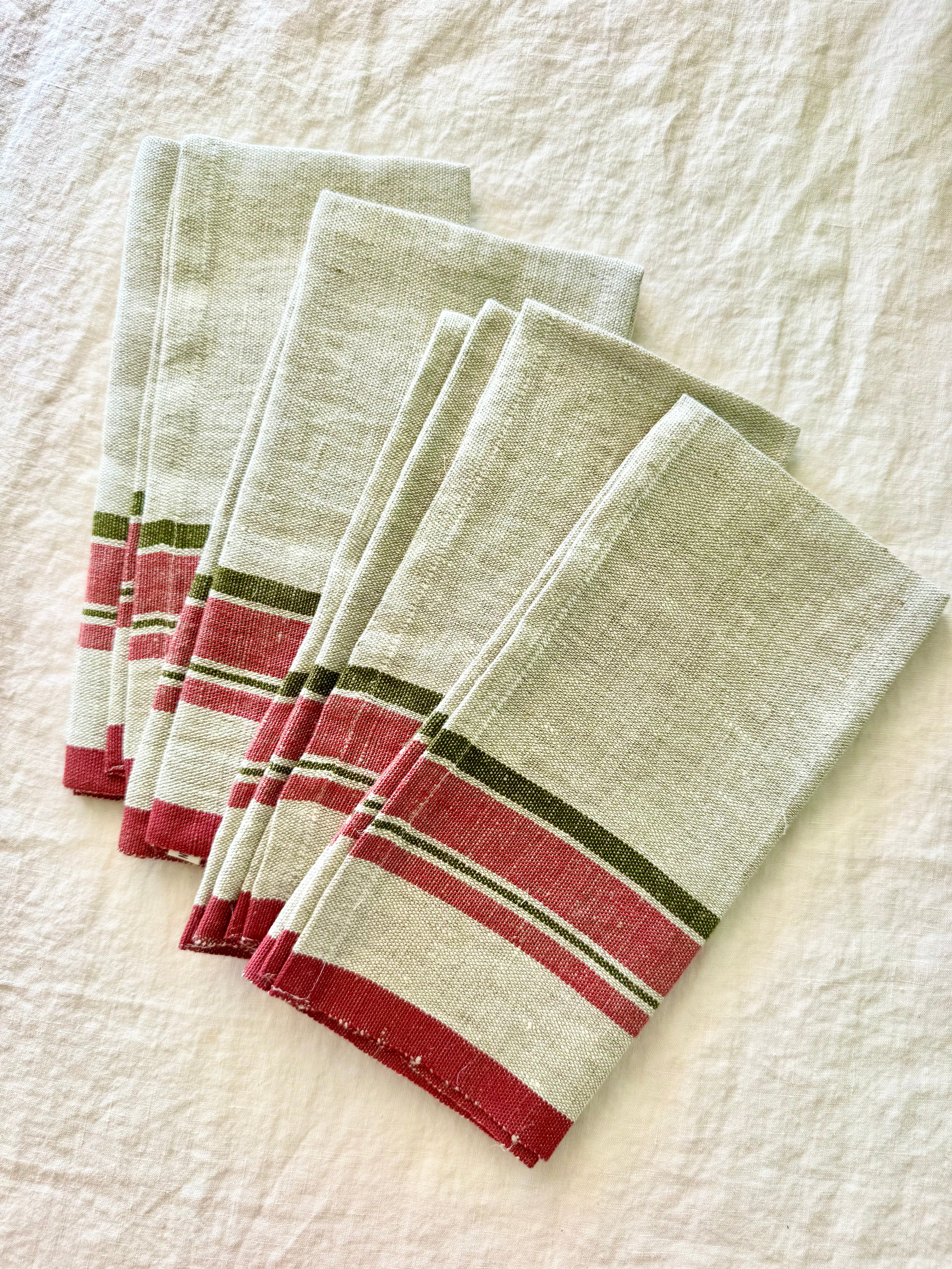 Antibes Napkins - Salmon - S/4