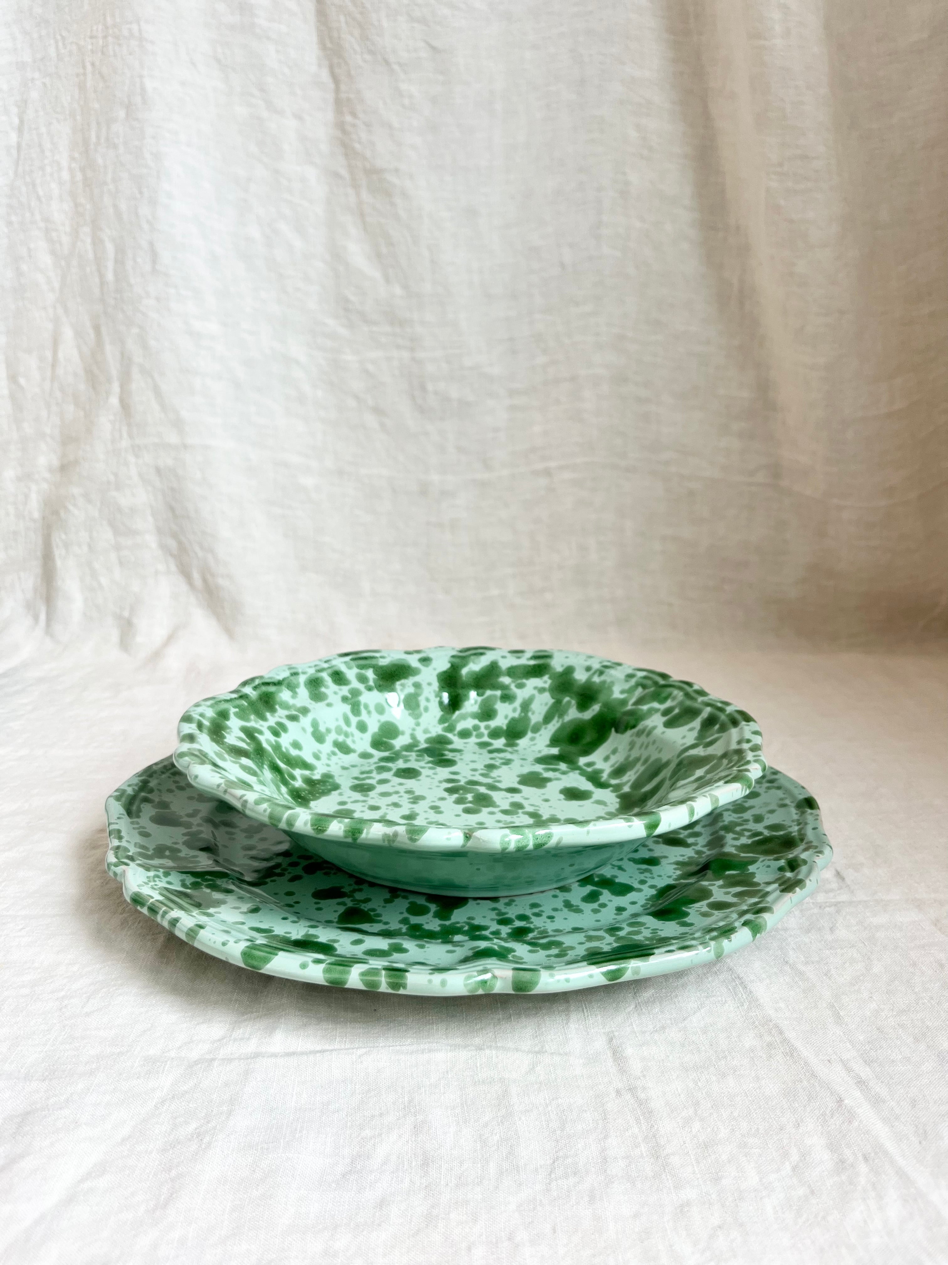 Pompeii Dinnerware - Jade