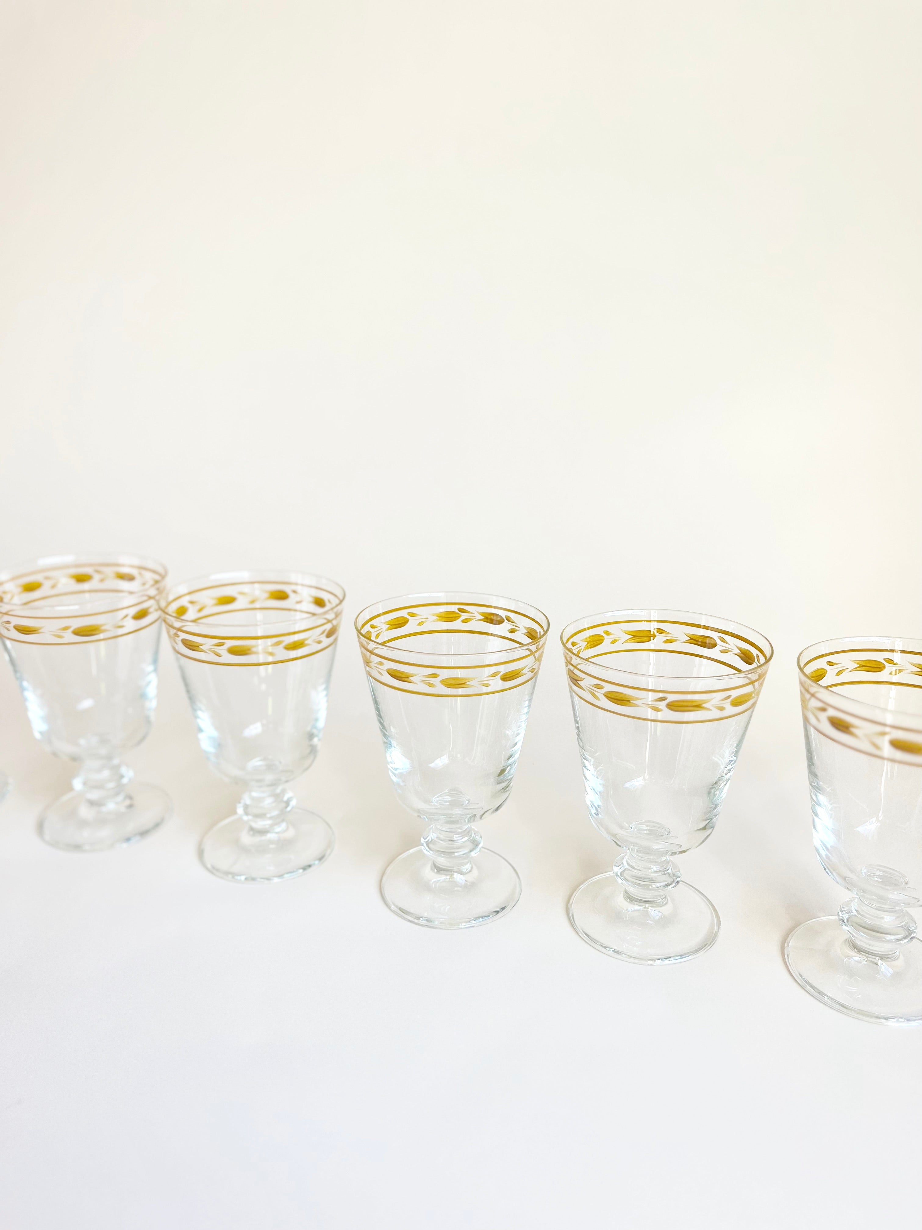 Sainte Marie Wine Glass - Oro - S/6