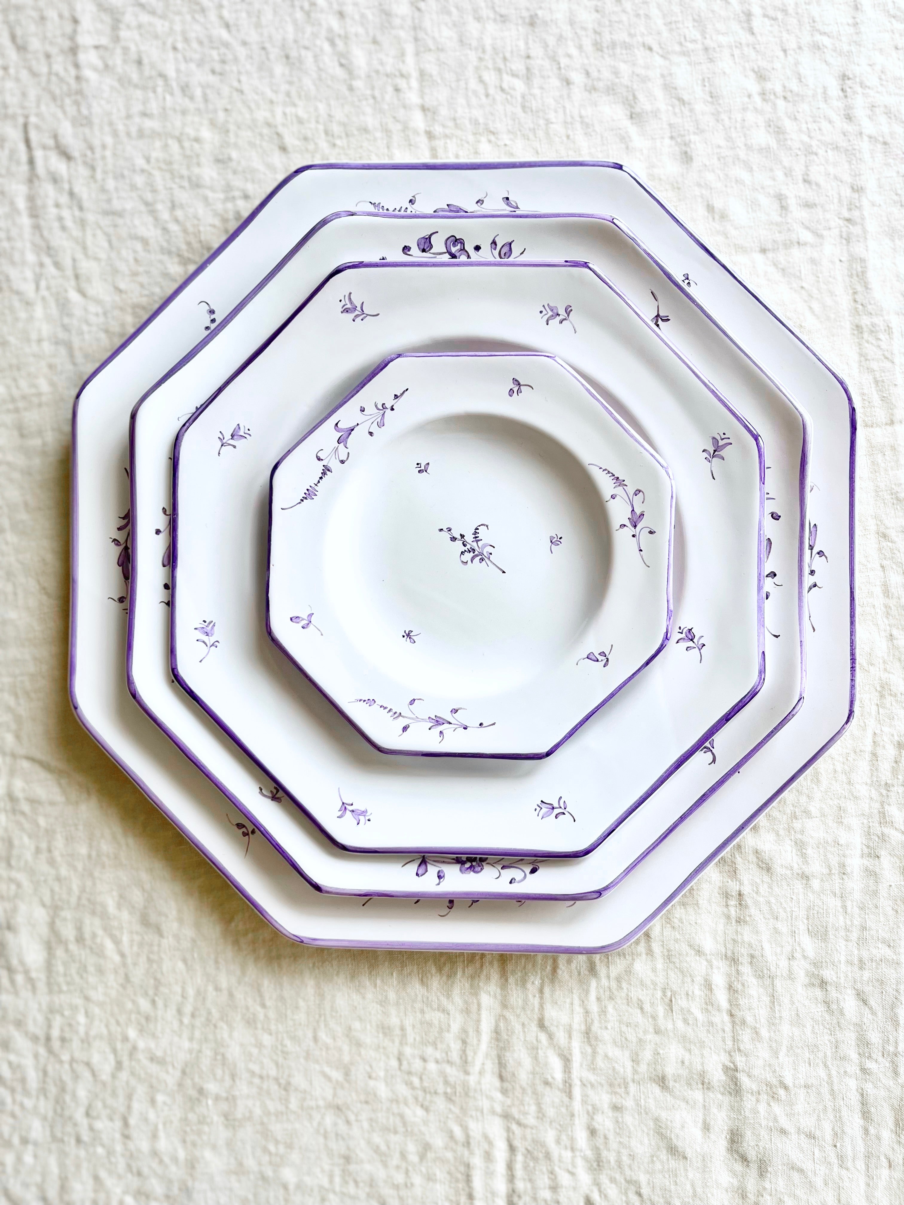 PRE-ORDER - Sainte Marie Dinnerware - Alouette - Lilac