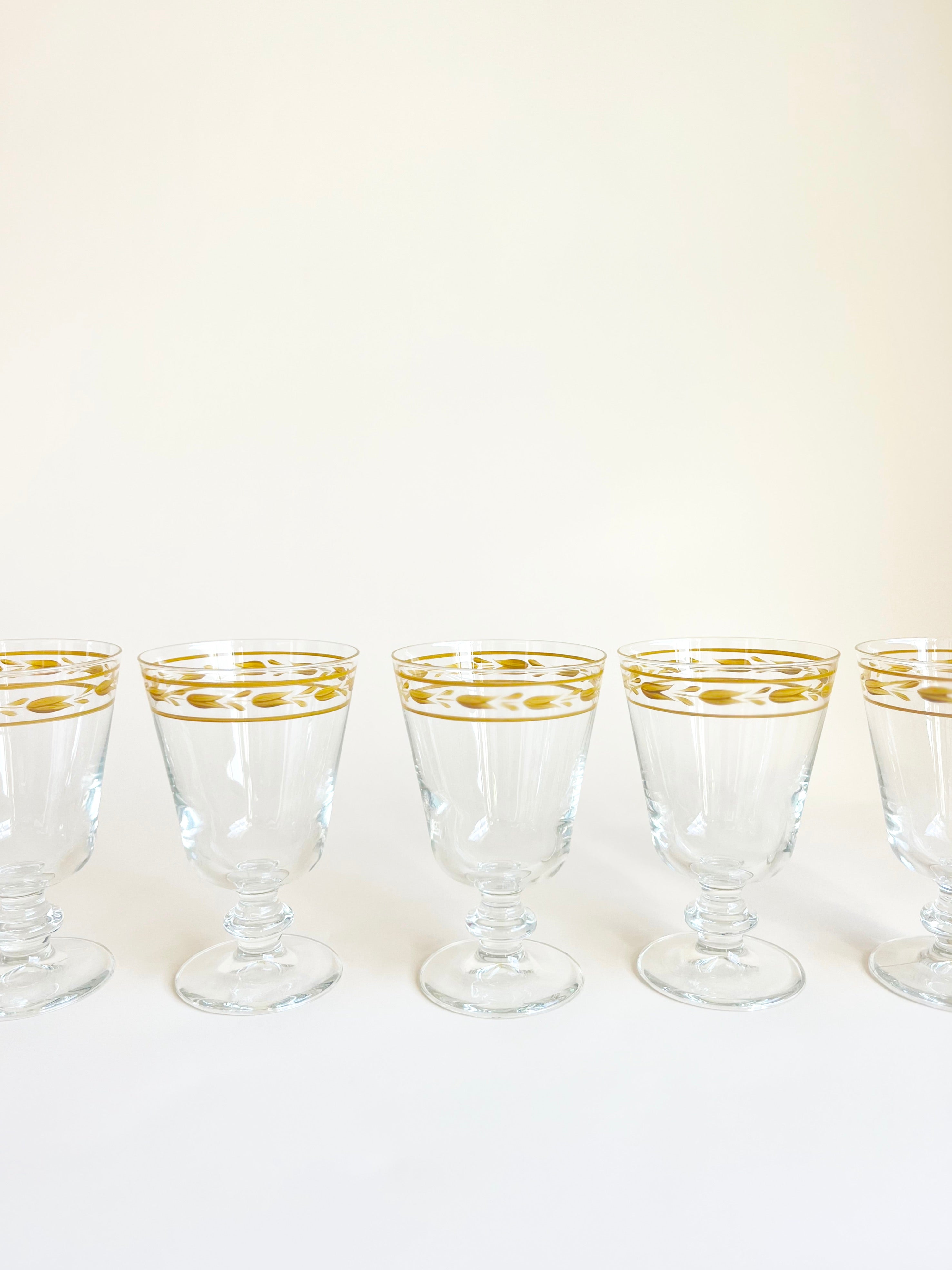Sainte Marie Wine Glass - Oro - S/6