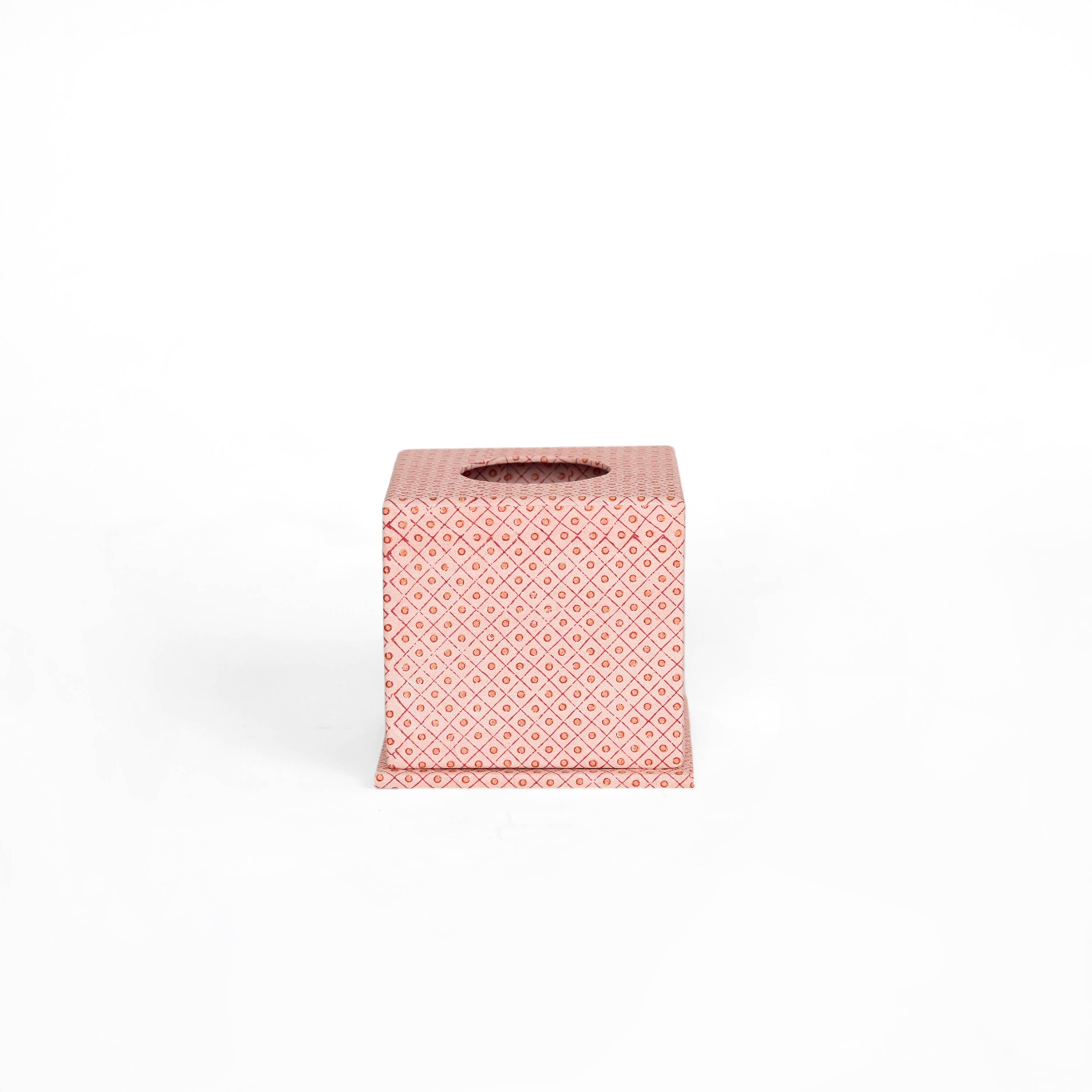 Amélie Tissue Box - Crimson