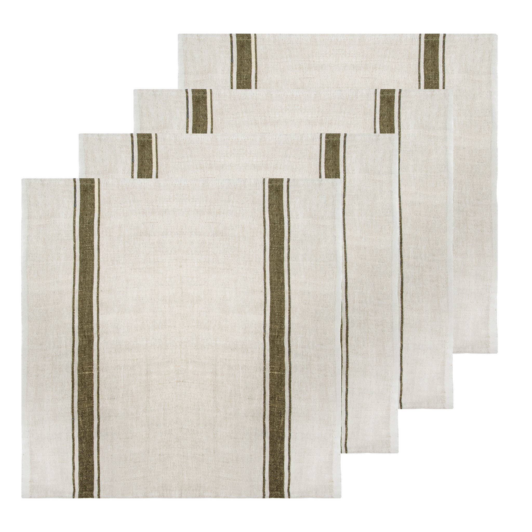 Marseille Napkins- Olive - S/4
