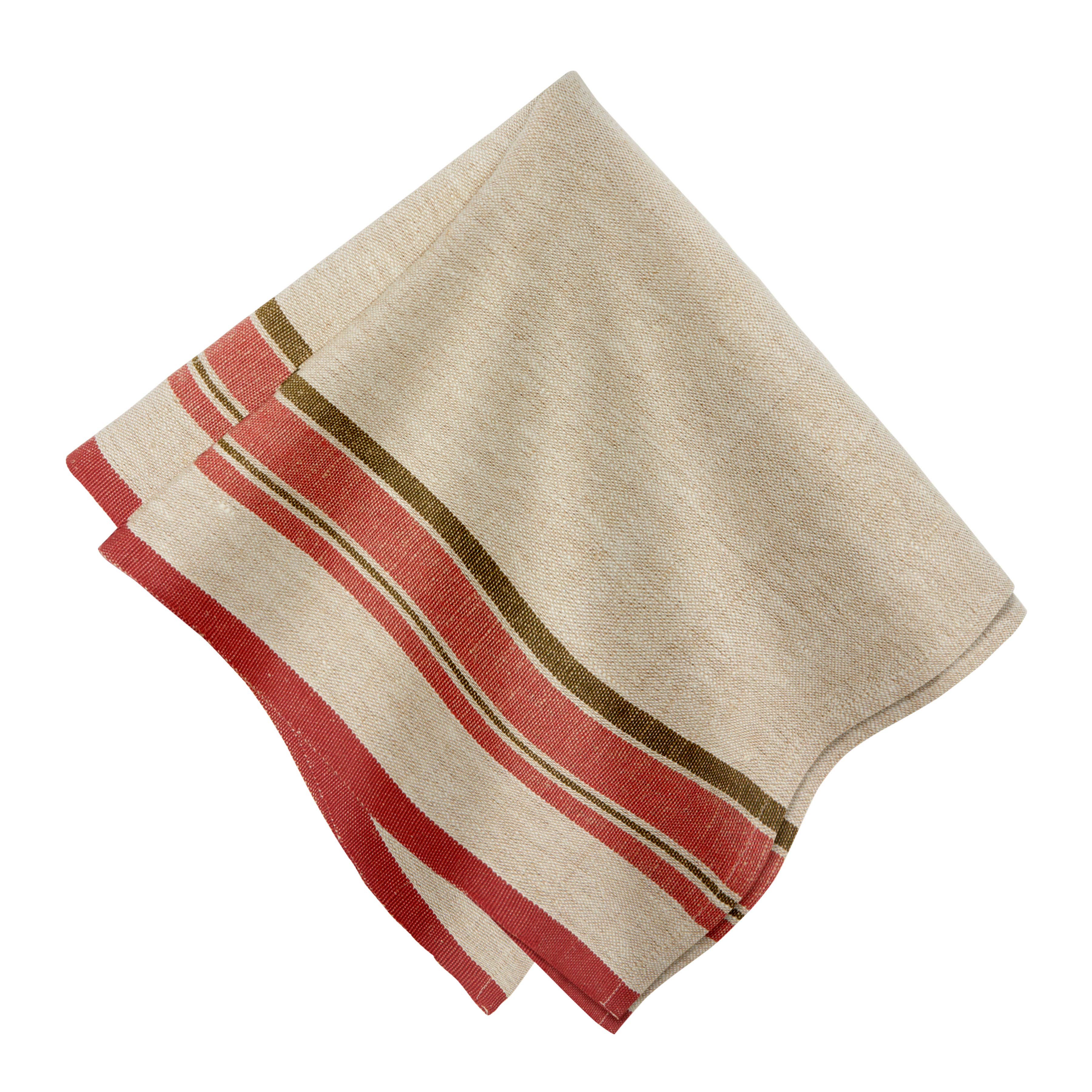 Antibes Napkins - Salmon - S/4