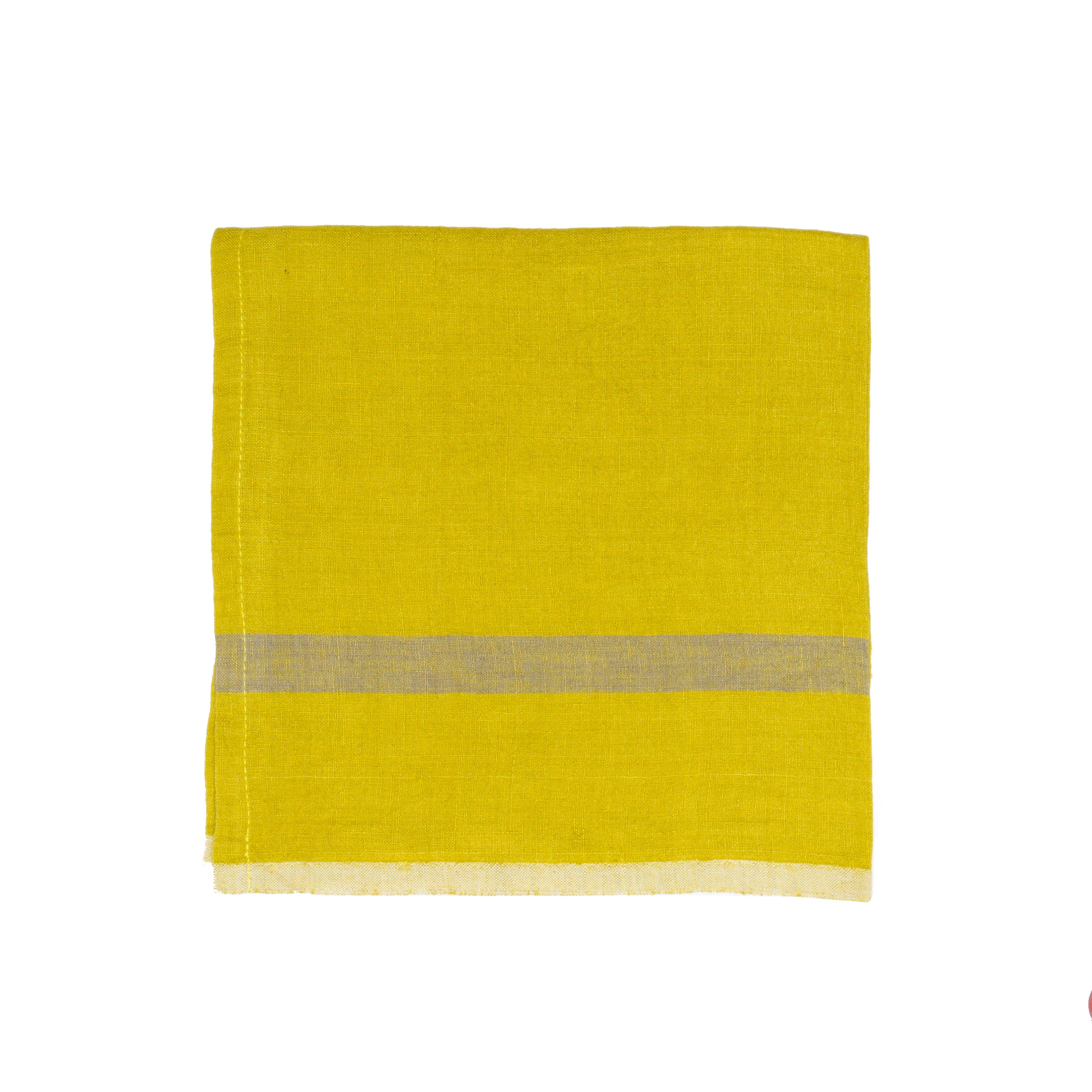 Russo Linen Napkins- Lime - S/4