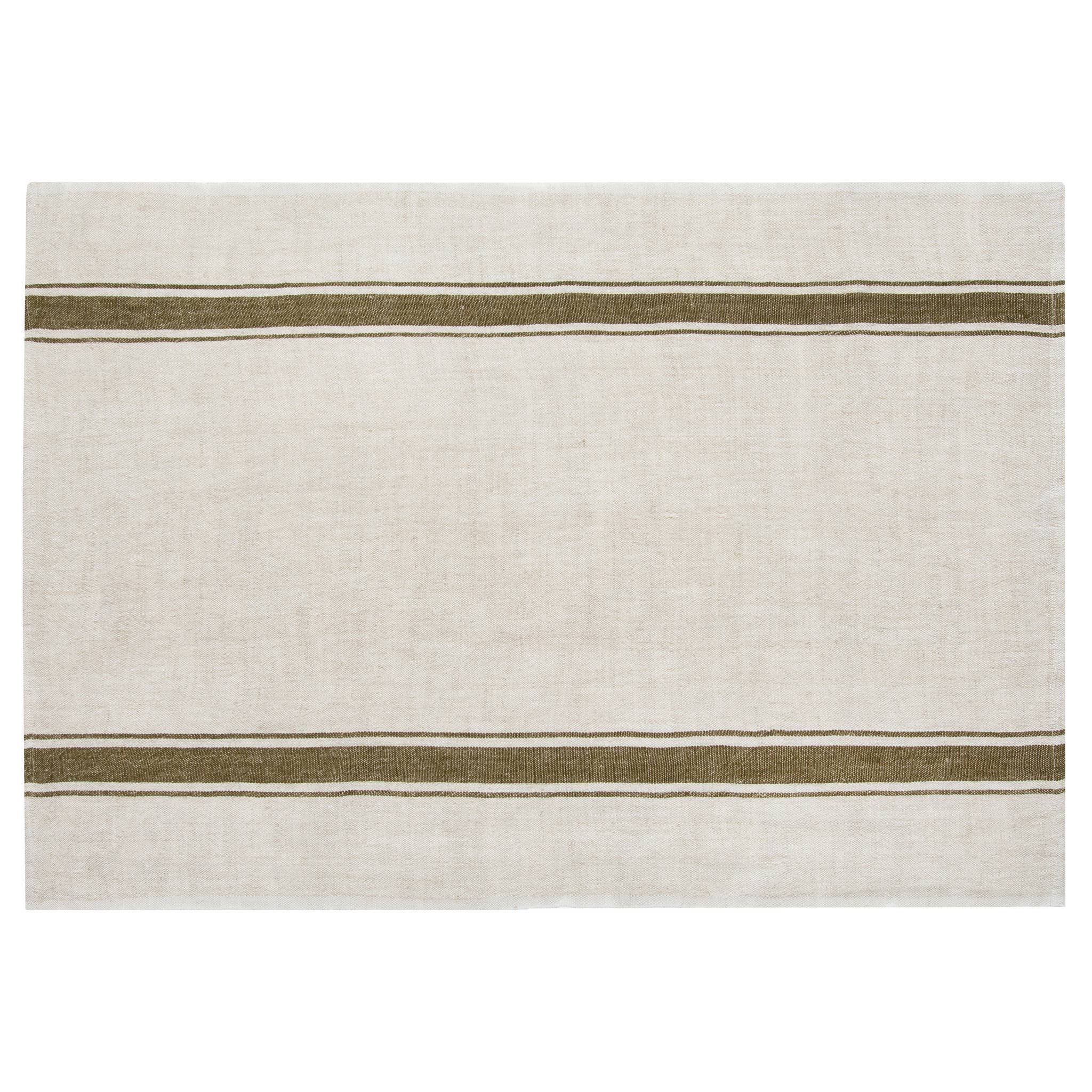 Marseille Kitchen Towel - Olive - S/2