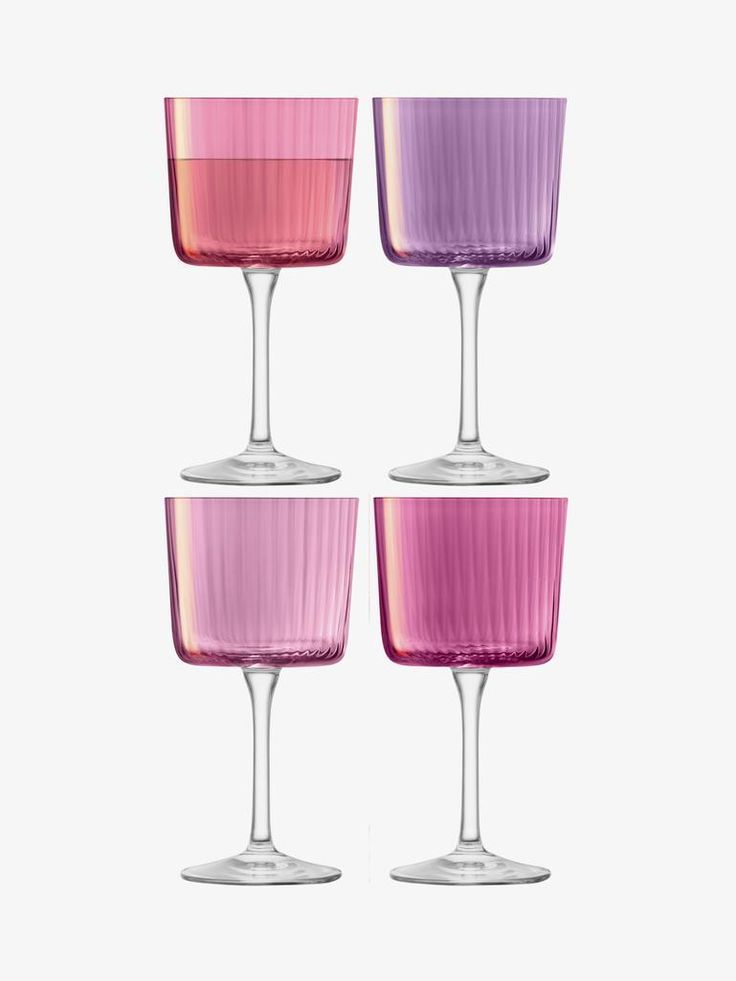 Gems Wine Glass - Garnet S/4