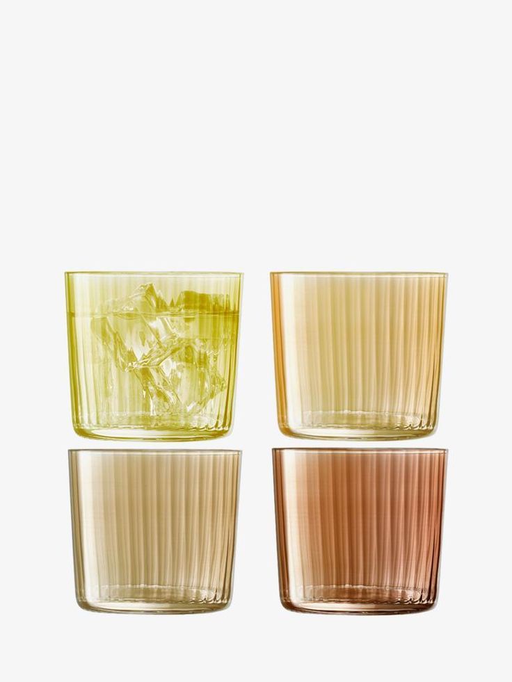 Gems Short Tumbler - Amber S/4