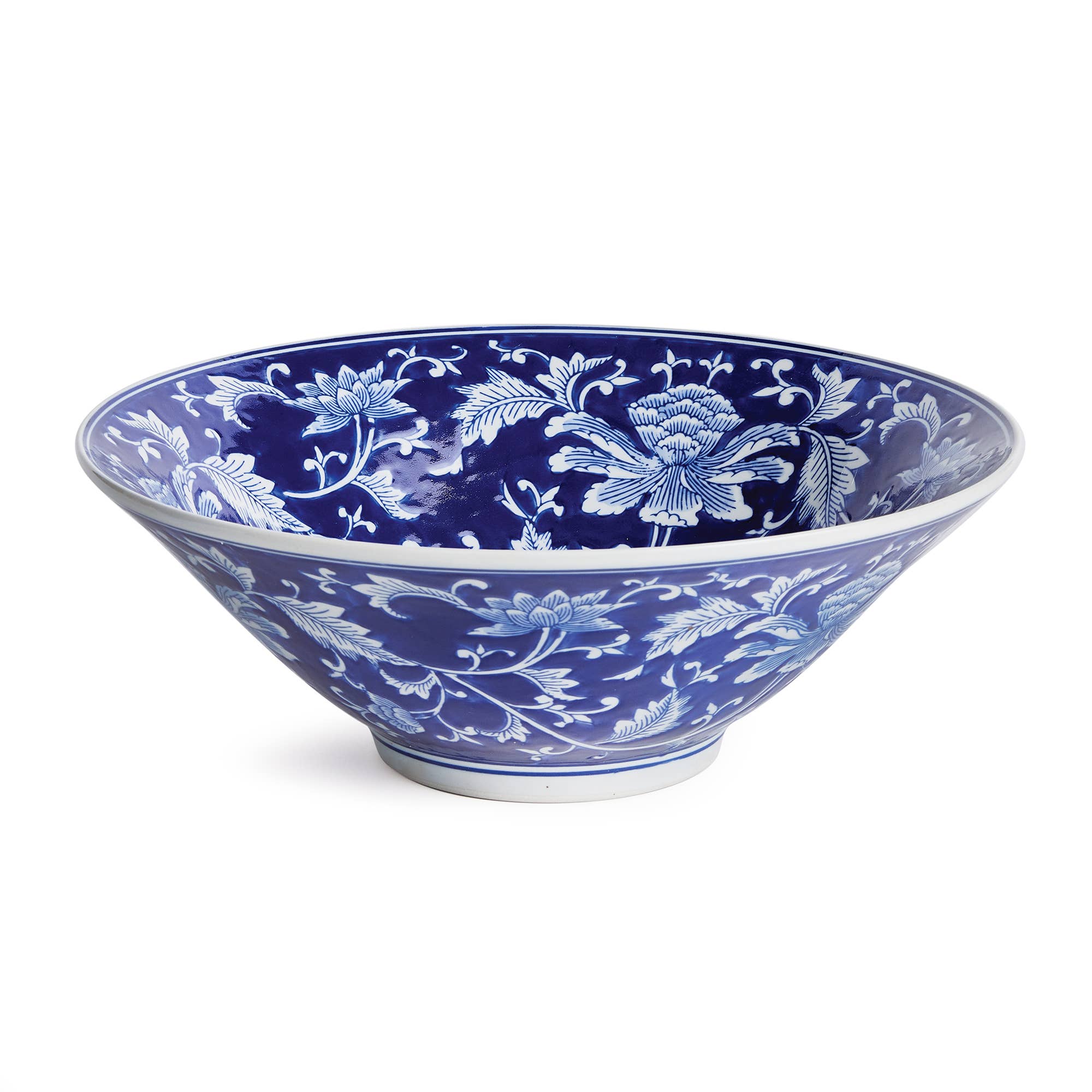 Chinoiserie Lotus Bowl