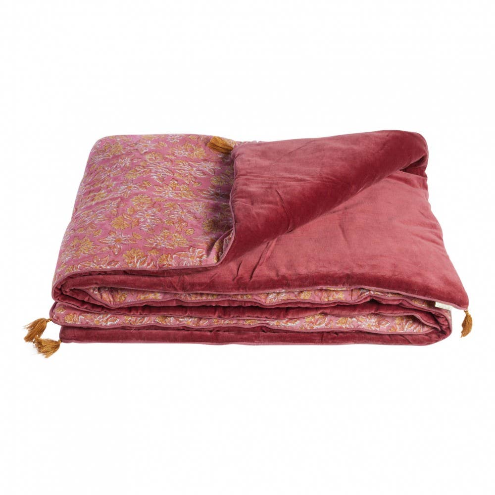 Luna Sofa Cushion - Berry