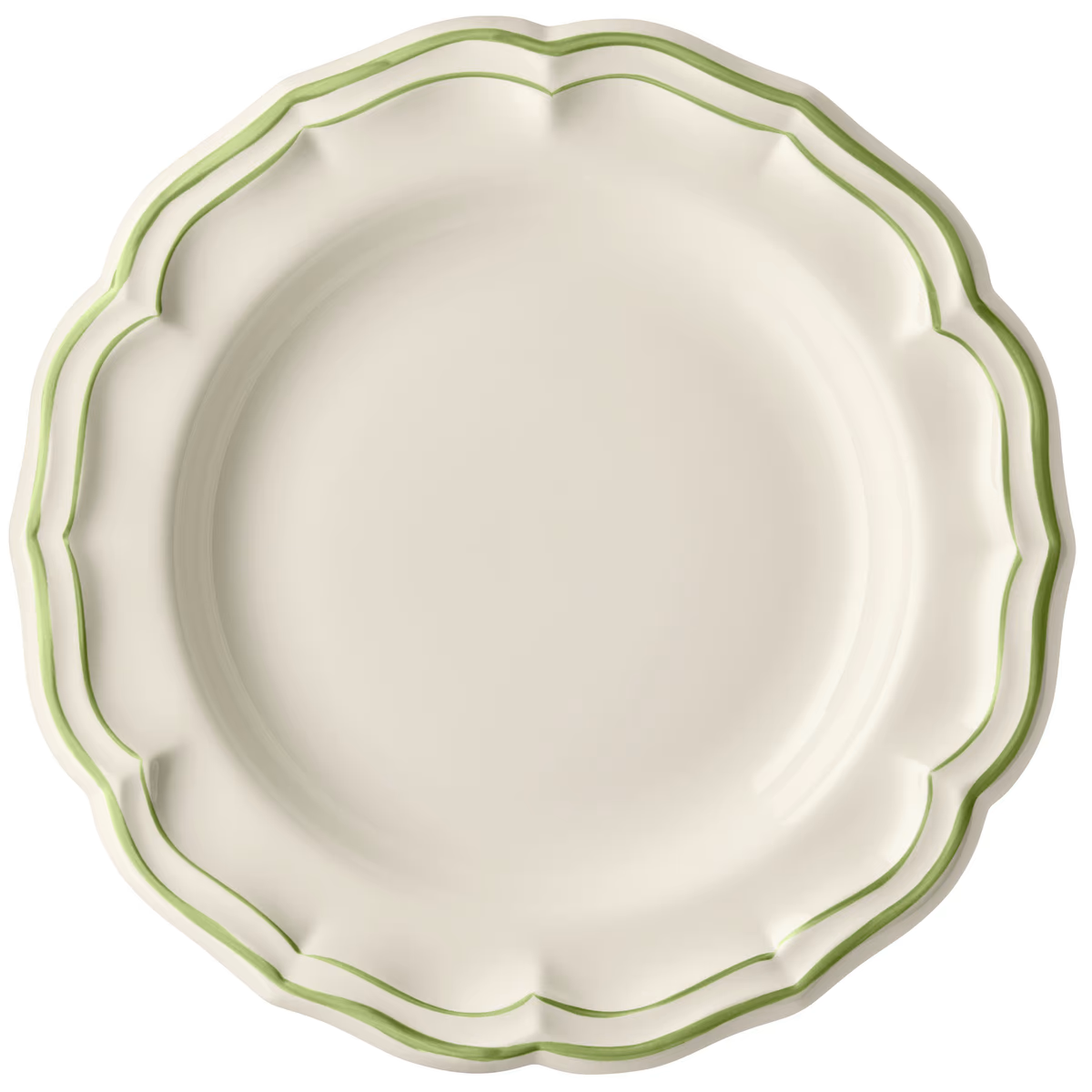 Gien Fliet Dinnerware - Vert