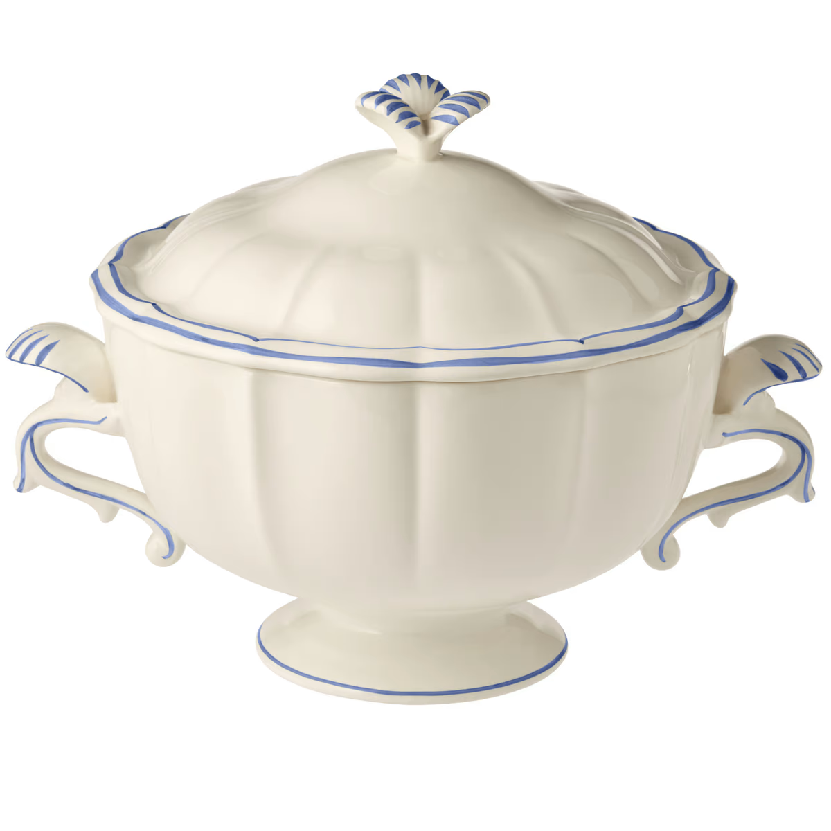 PRE-ORDER - Gien Fliet Dinnerware - Bleus