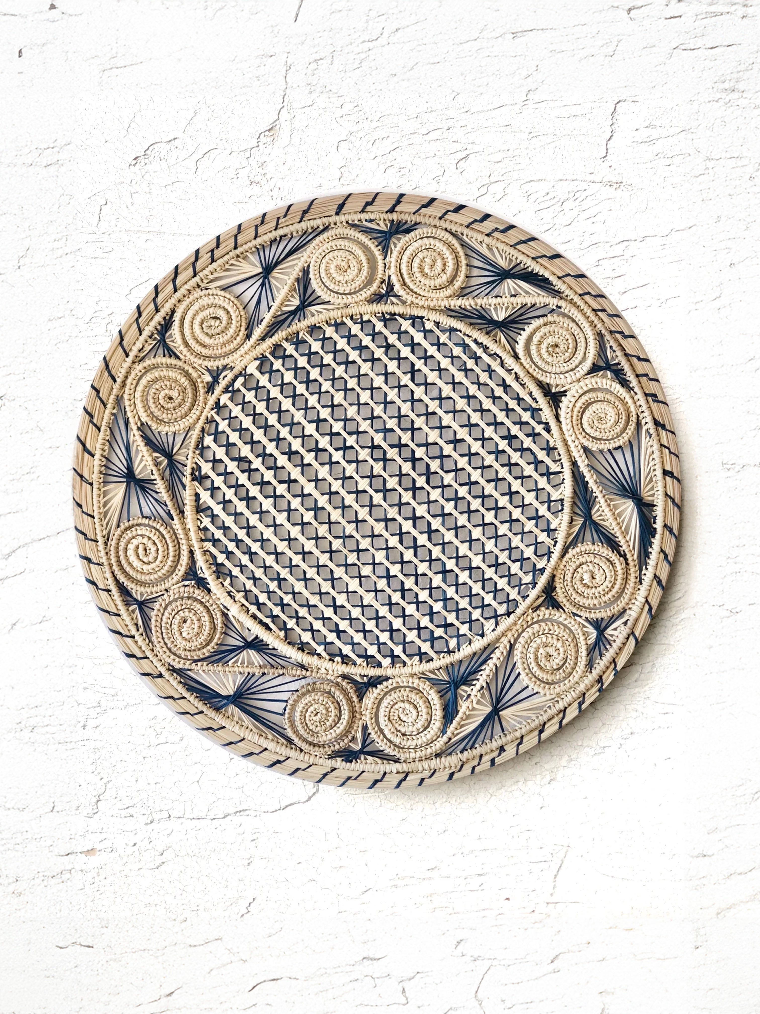 Soleil Charger / Placemat - Azure Blue S/4