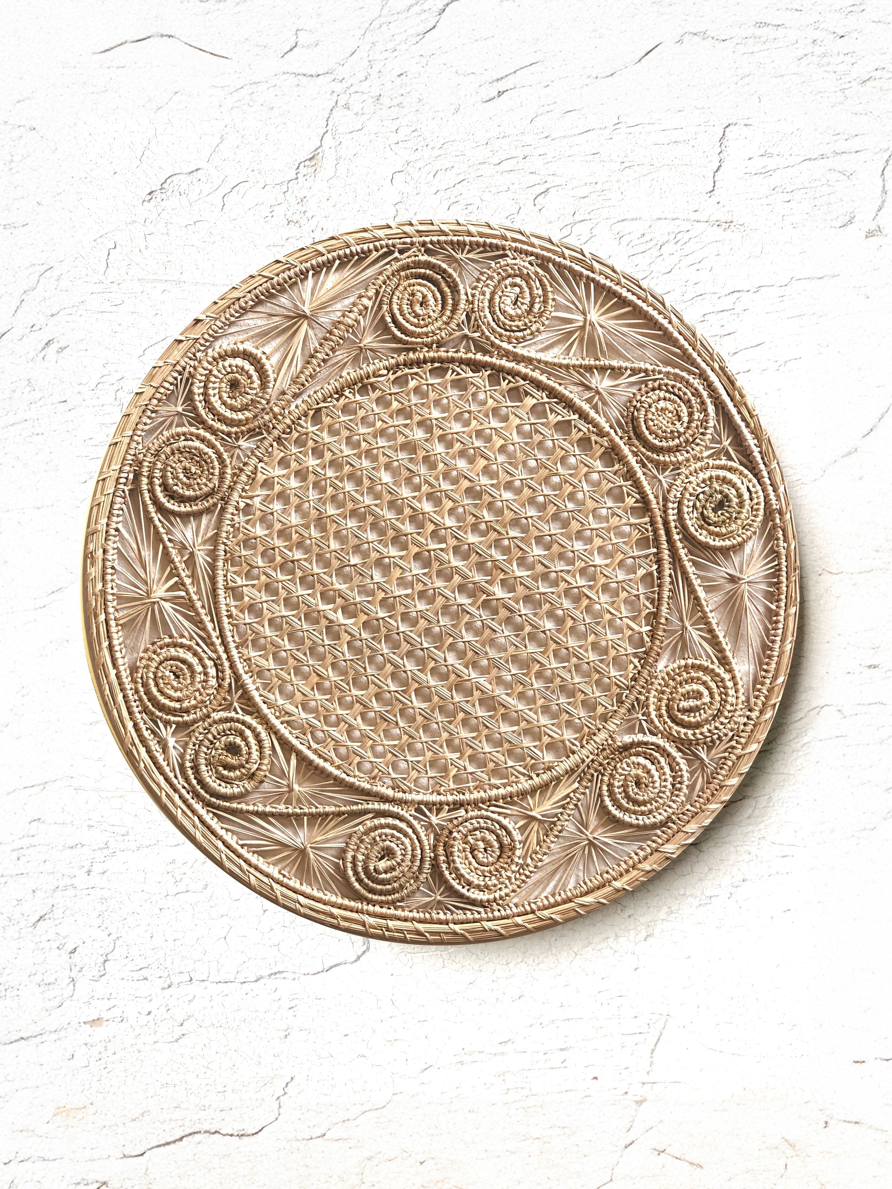 PRE-ORDER - Soleil Charger / Placemat - Natural S/4