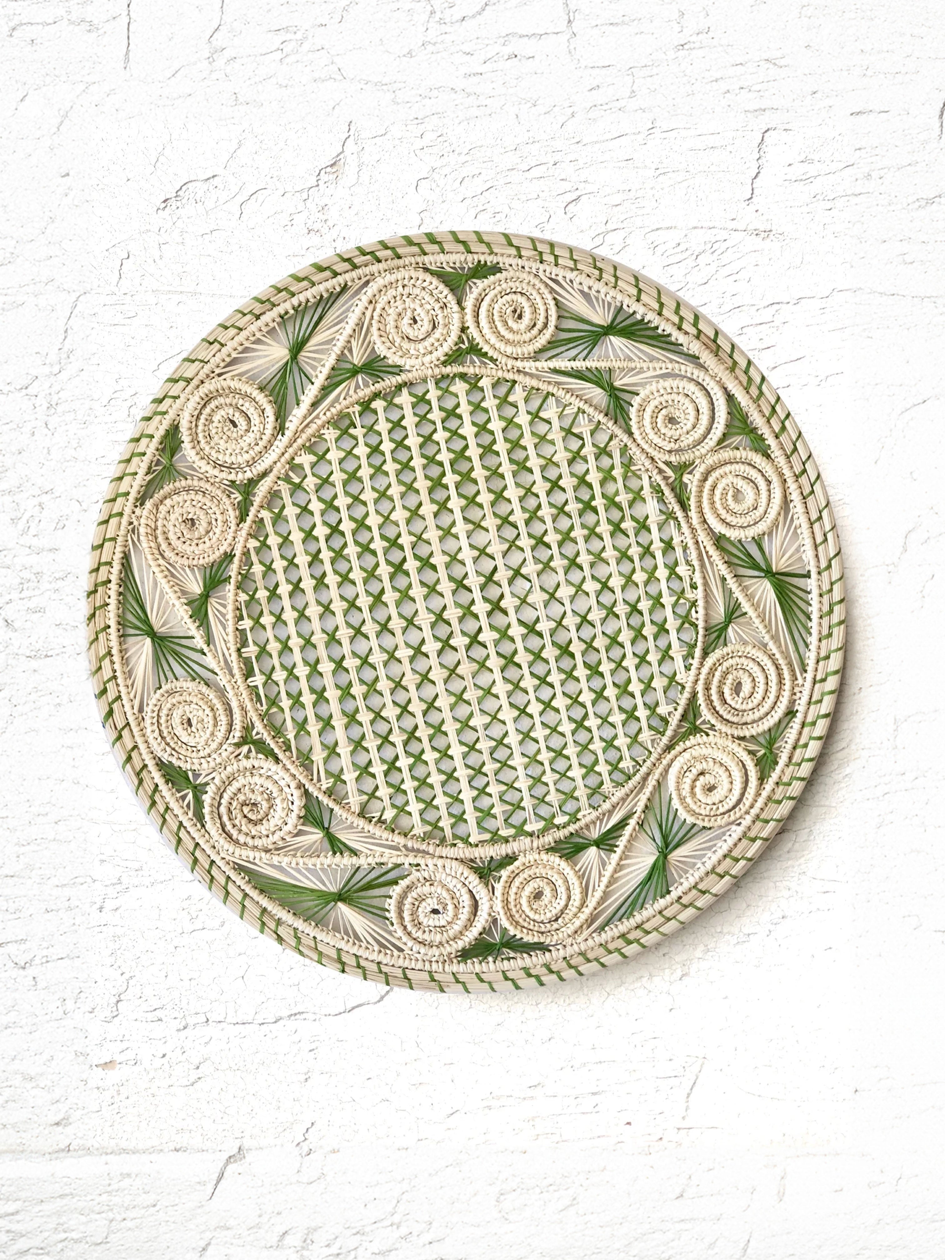 Soleil Charger / Placemat - Olive S/4