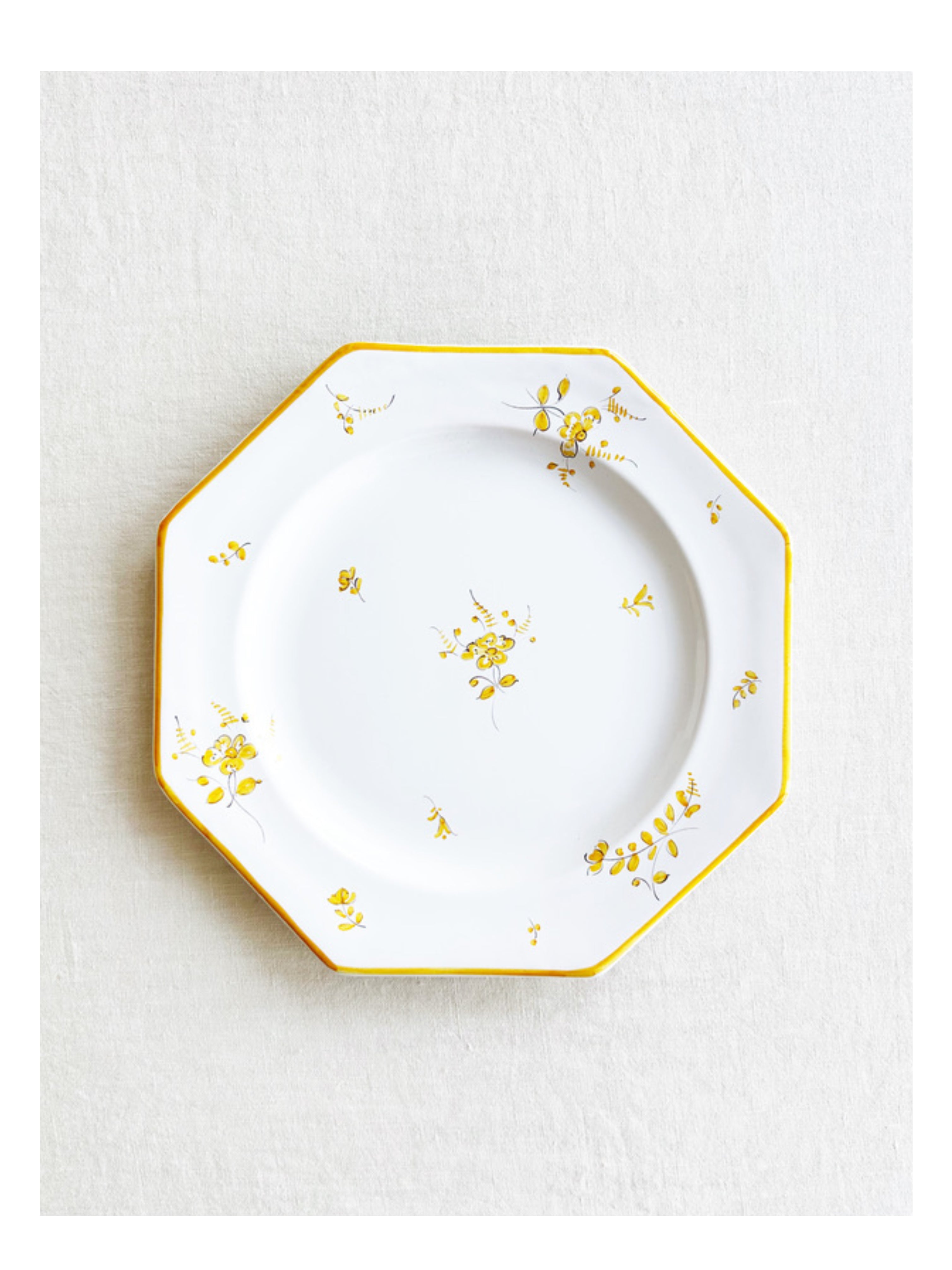 PRE-ORDER - Sainte Marie Dinnerware - Alouette - Jaune