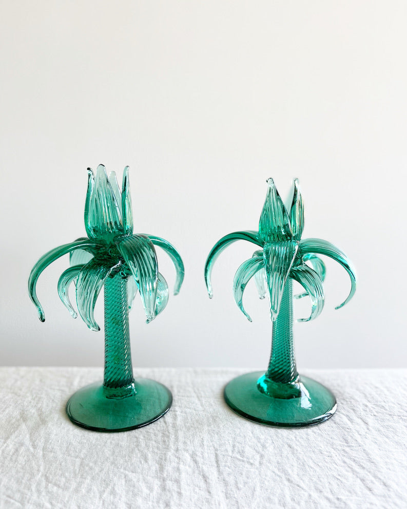 Palmera de Elche Candleholder - Verde