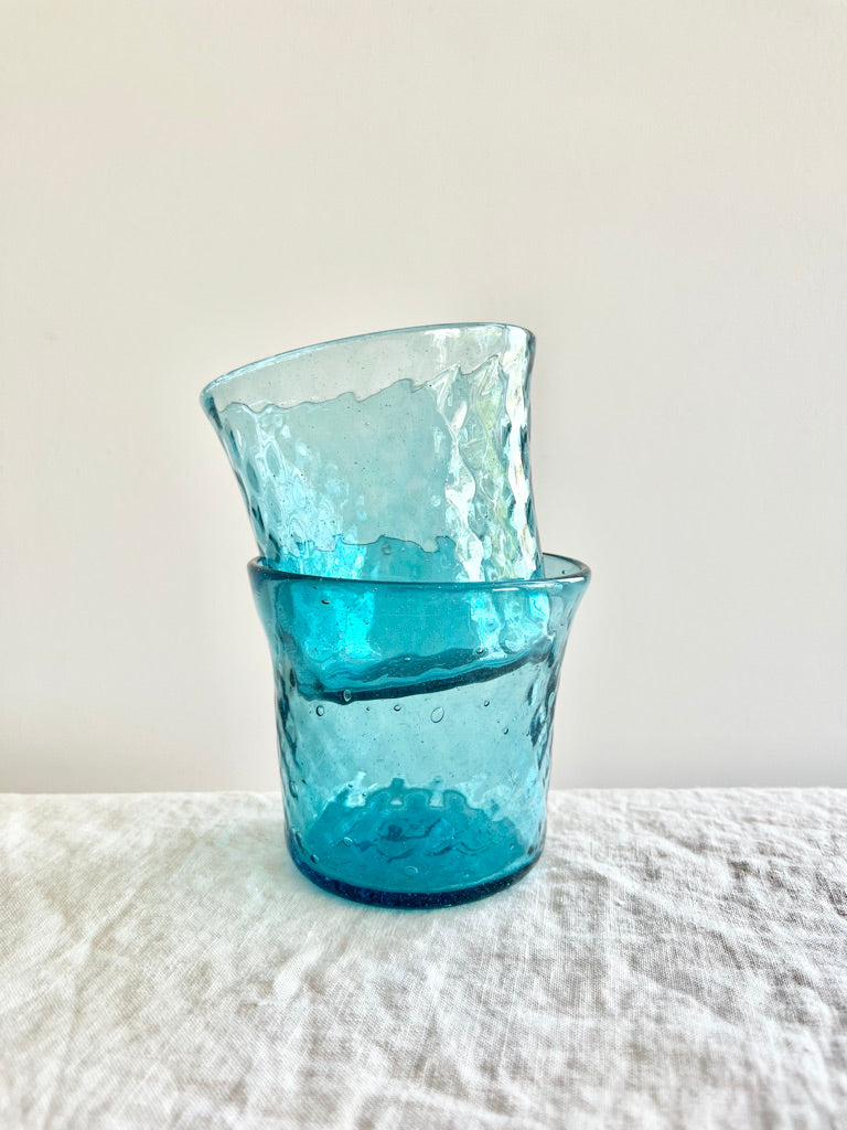blue topaz wine glass 3 inch stacked
