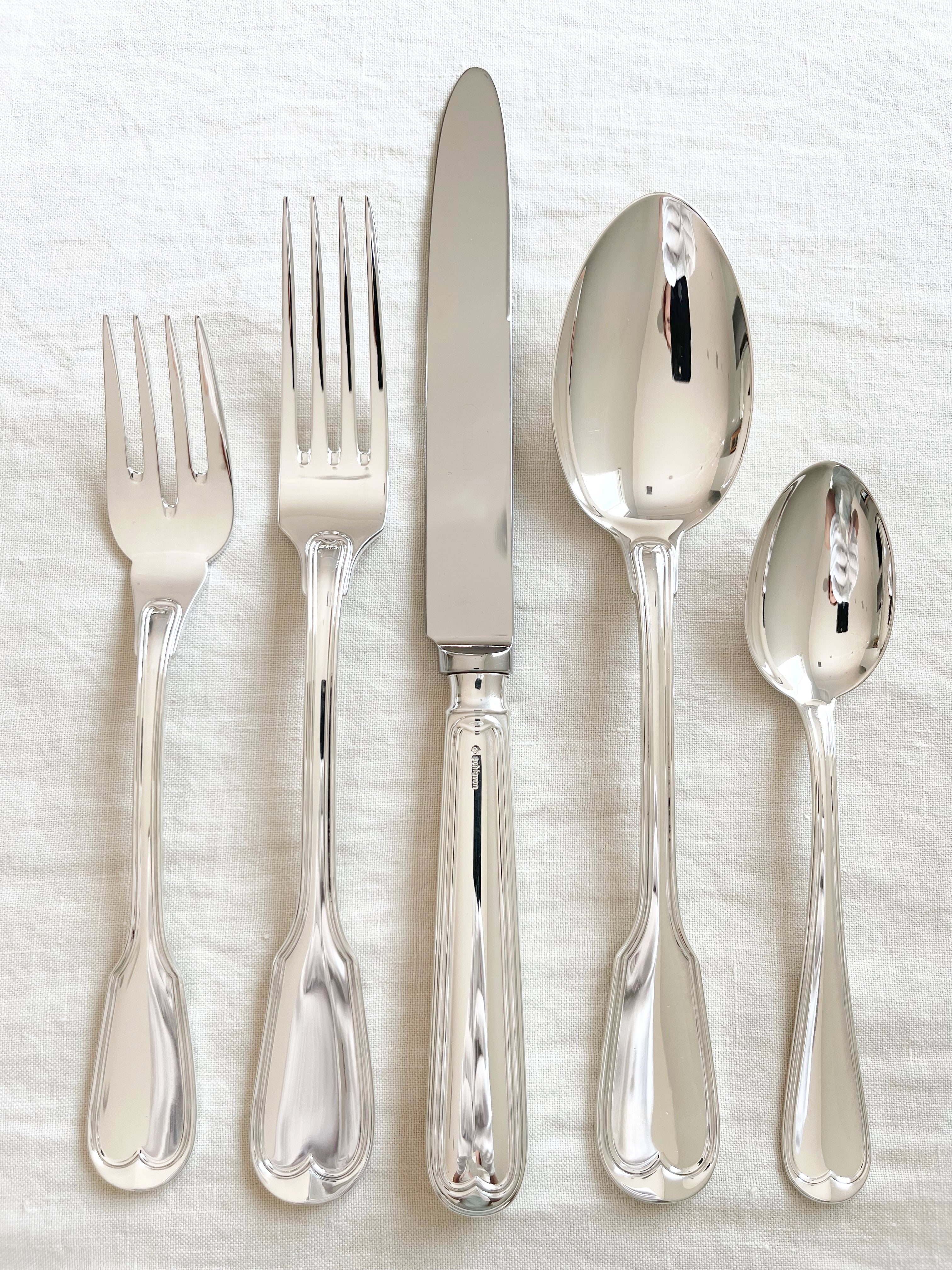 mauriziano flatware silver plated