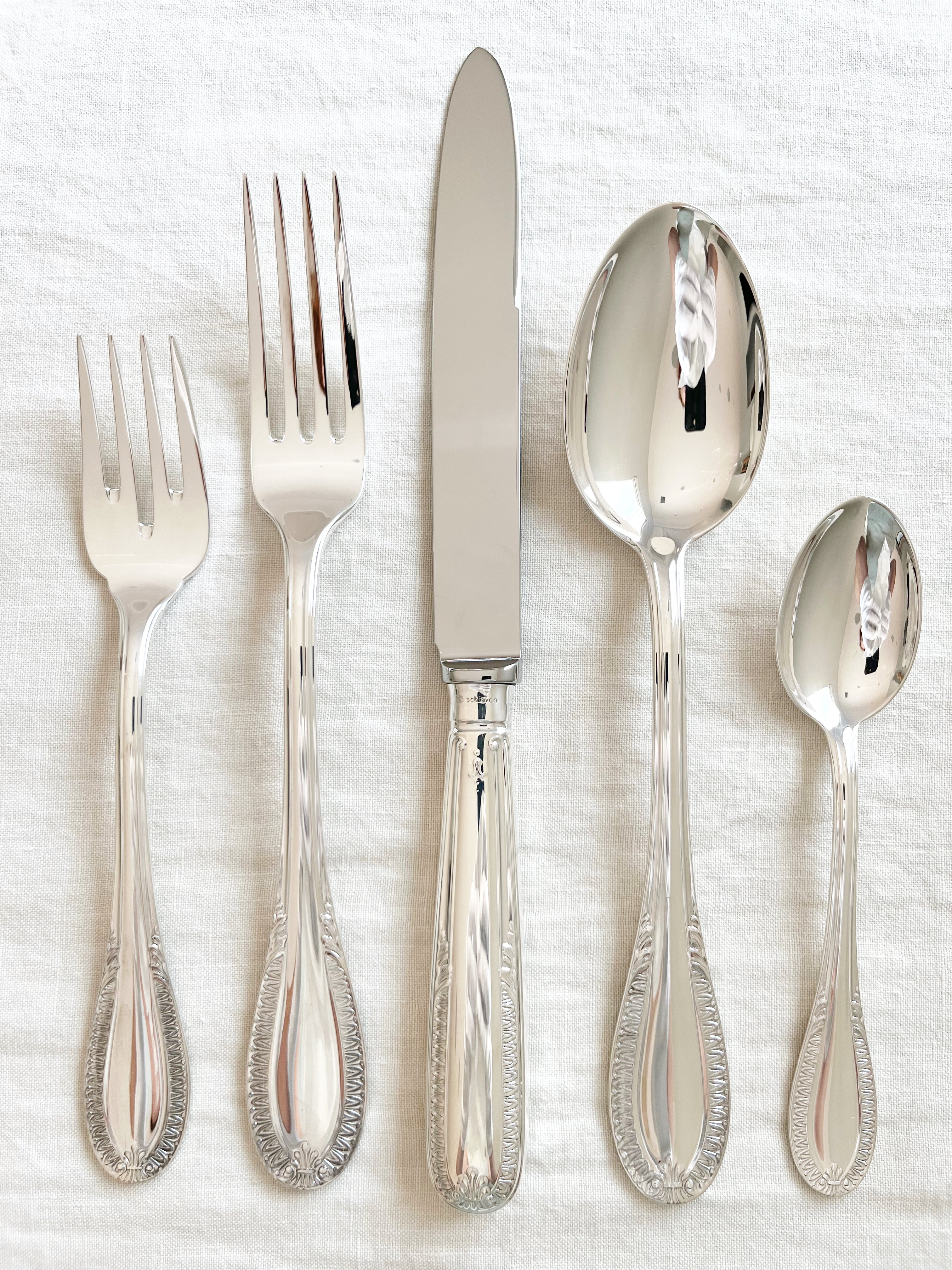 impero flatware silver plated