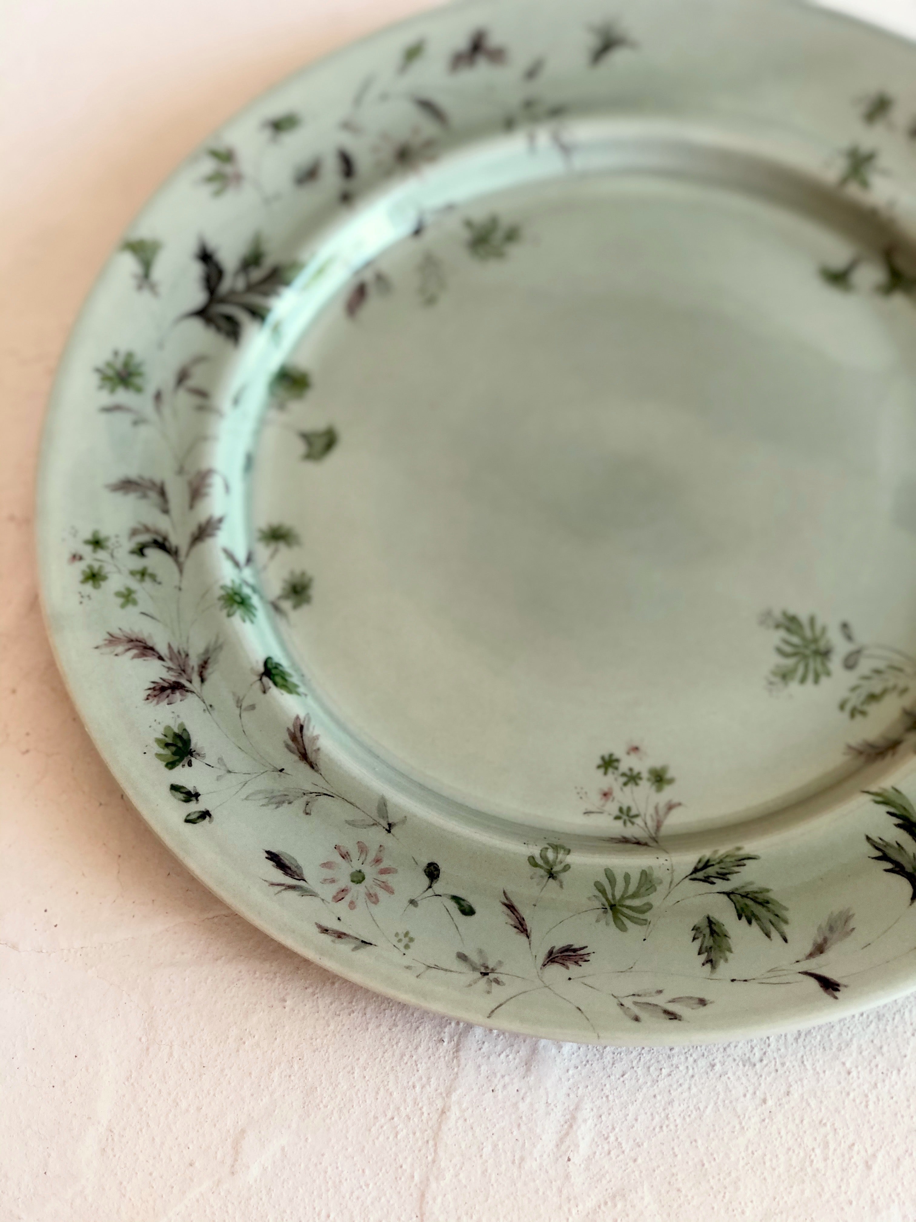 Sirena Celadon Dinner Plate