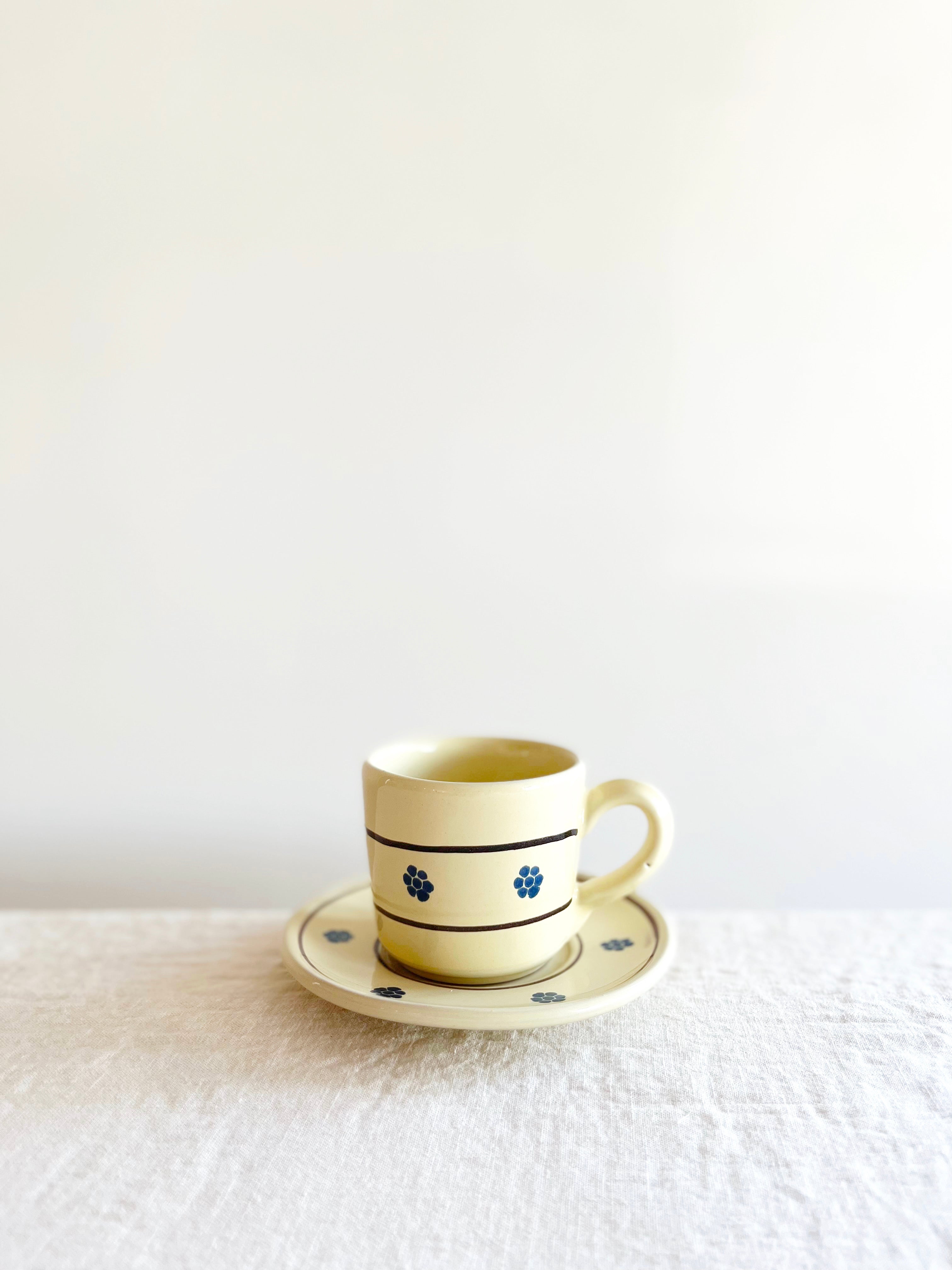 PRE-ORDER Rigo e Stella Espresso Cup & Saucer - Classic