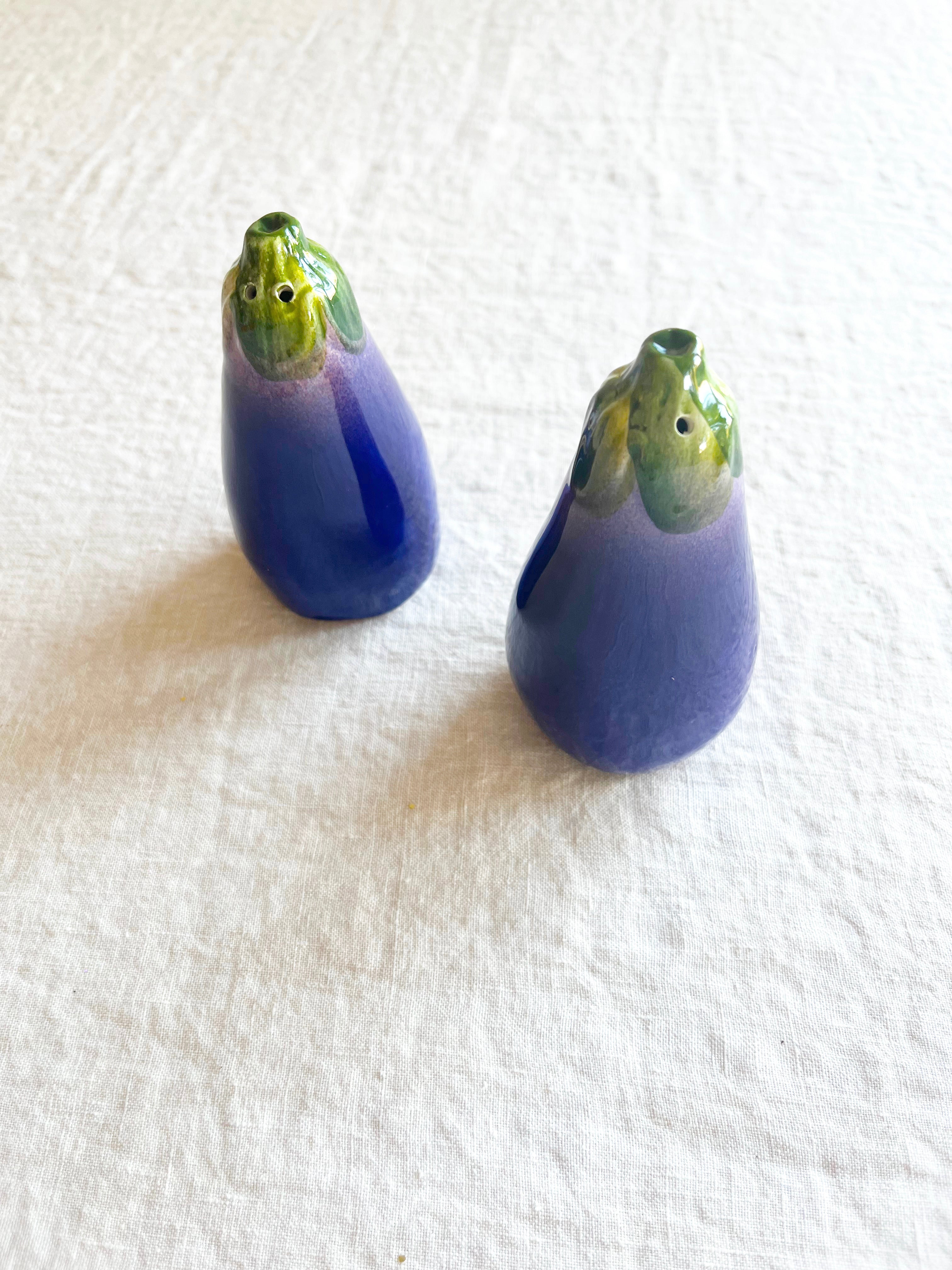 Eggplant Salt & Pepper Set