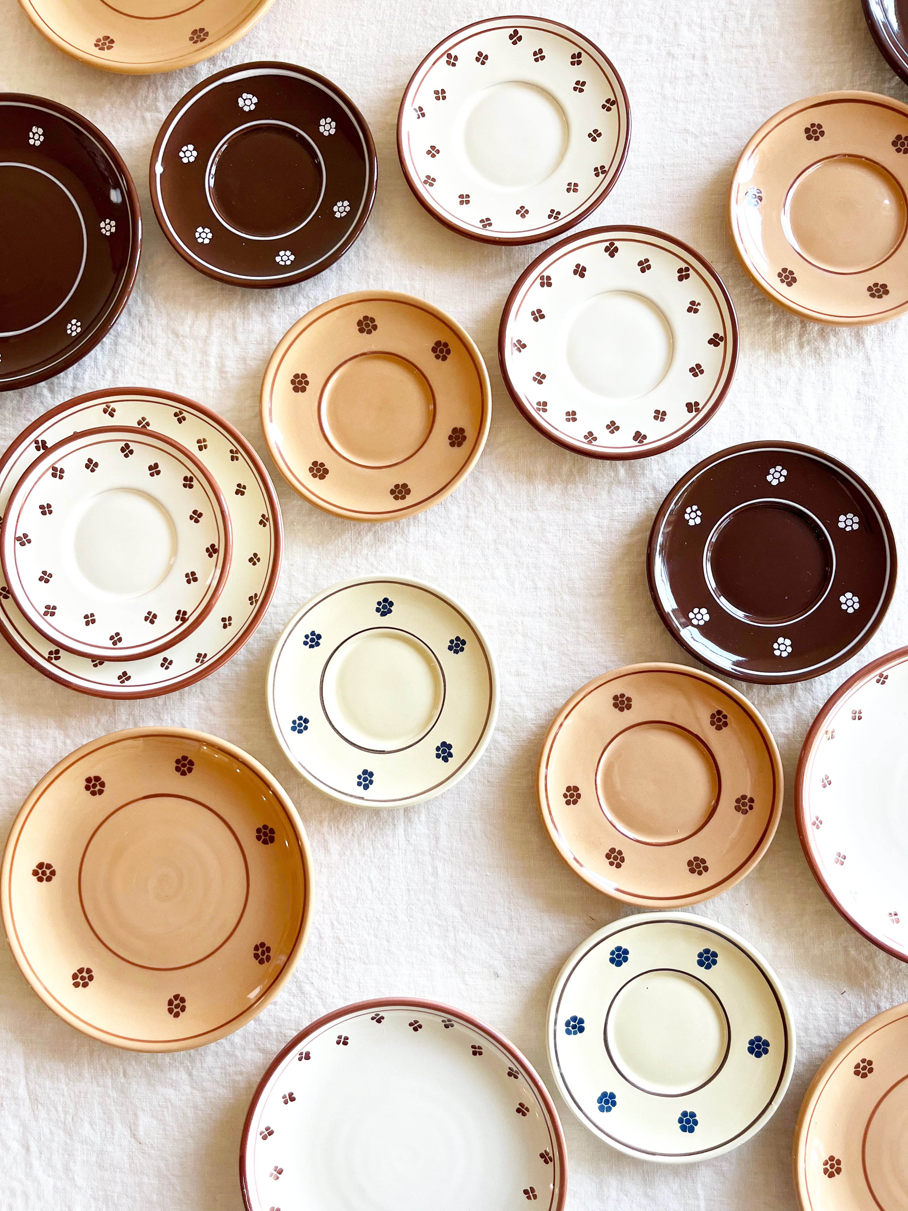 Rigo Stella Bread Plate - Sable - S/4