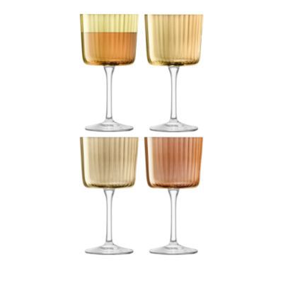 Gems Wine Glass - Amber S/4